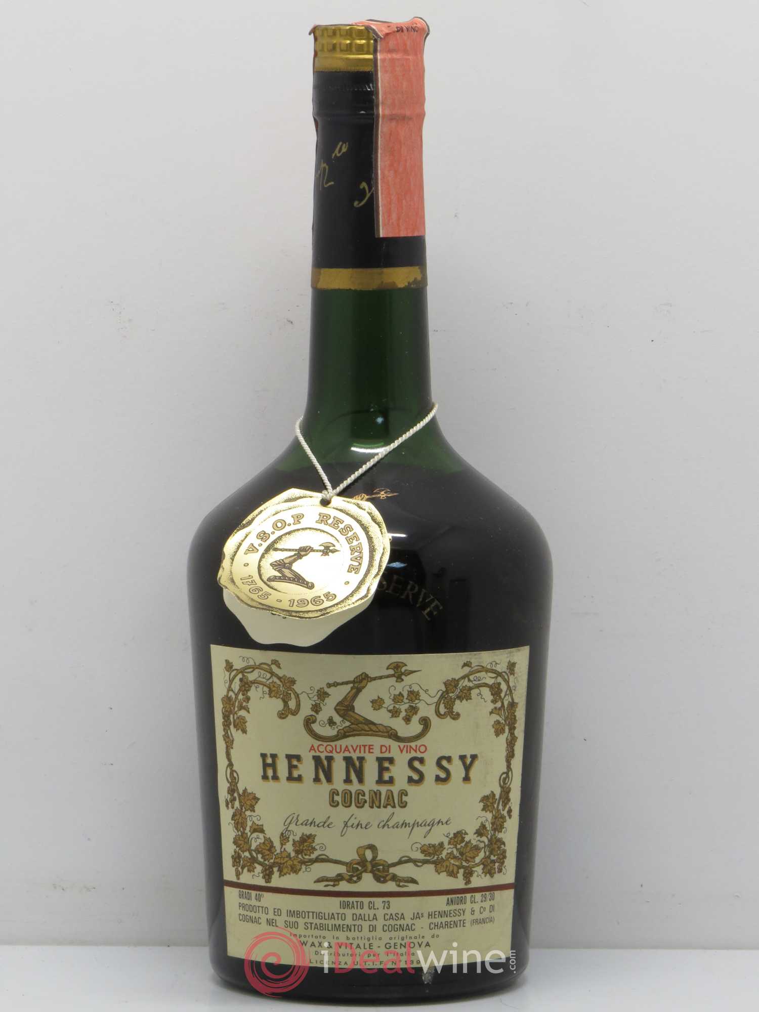 Cognac Hennessy VSOP Reserve Grande Fine Champagne 1765-1965 - Lot of 1 bottle - 0