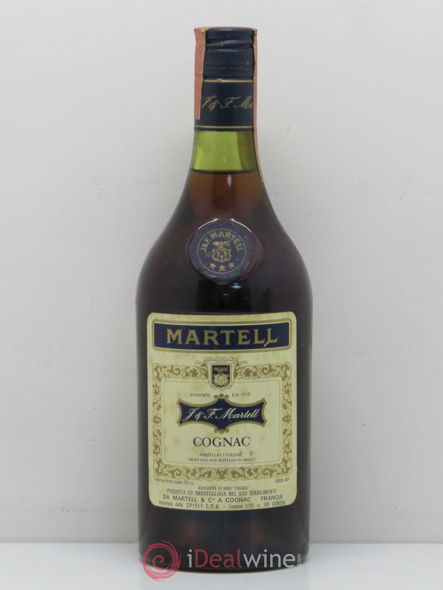 Cognac Martell - Lot de 1 bouteille - 0