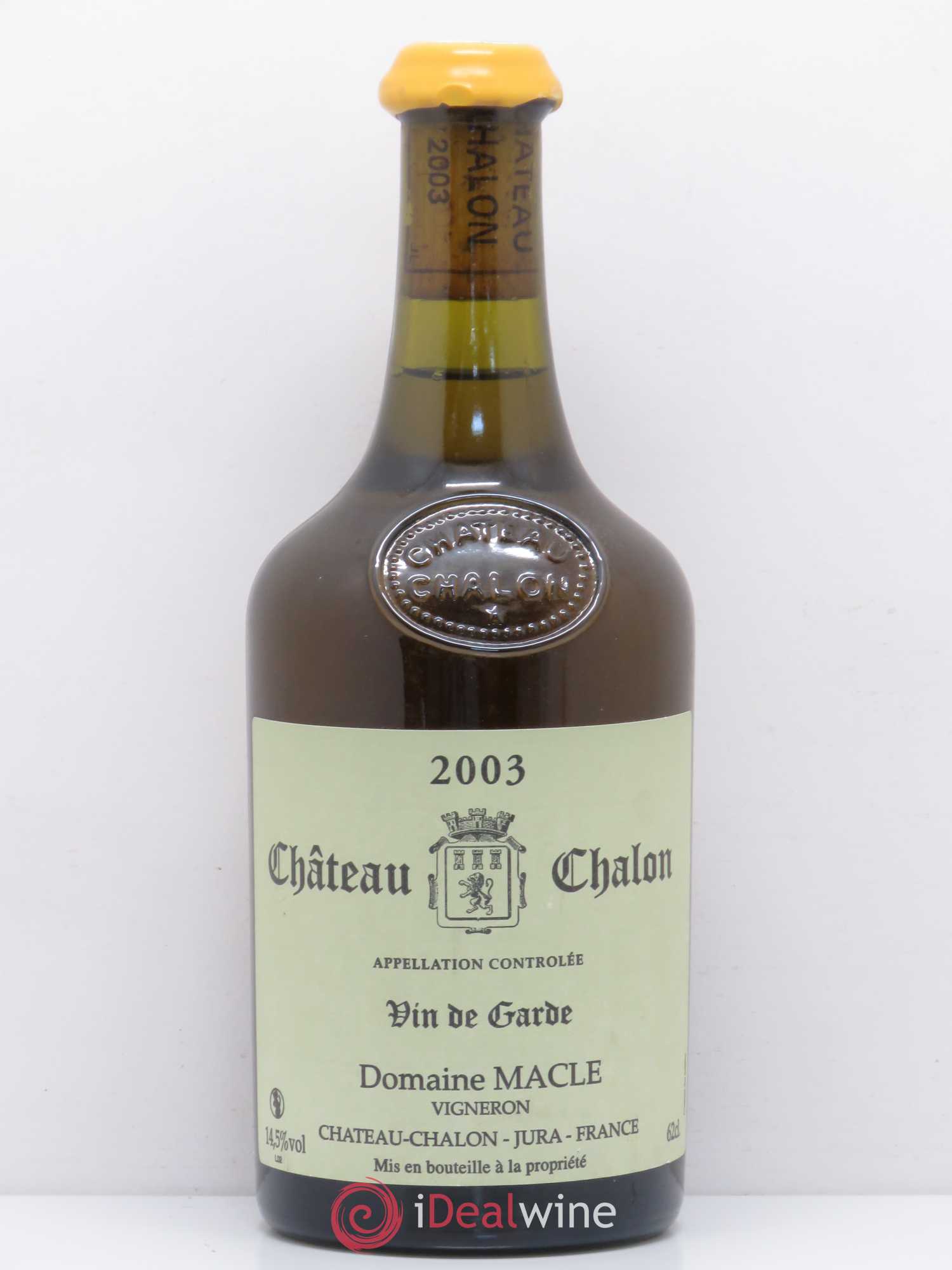 Château-Chalon Jean Macle 2003 - Lot de 1 bouteille - 0