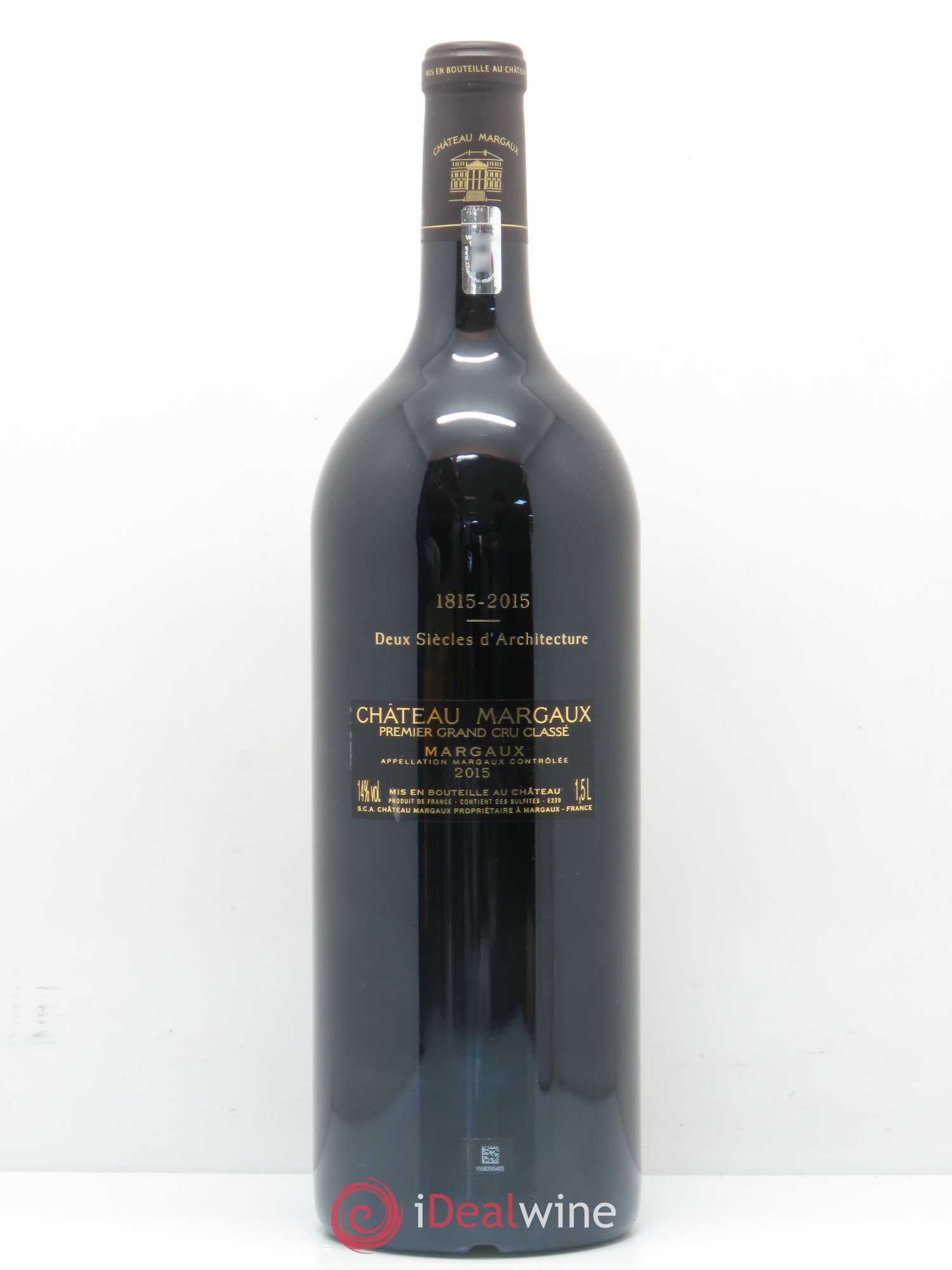 Château Margaux 1er Grand Cru Classé 2015 - Lot de 1 magnum - 1