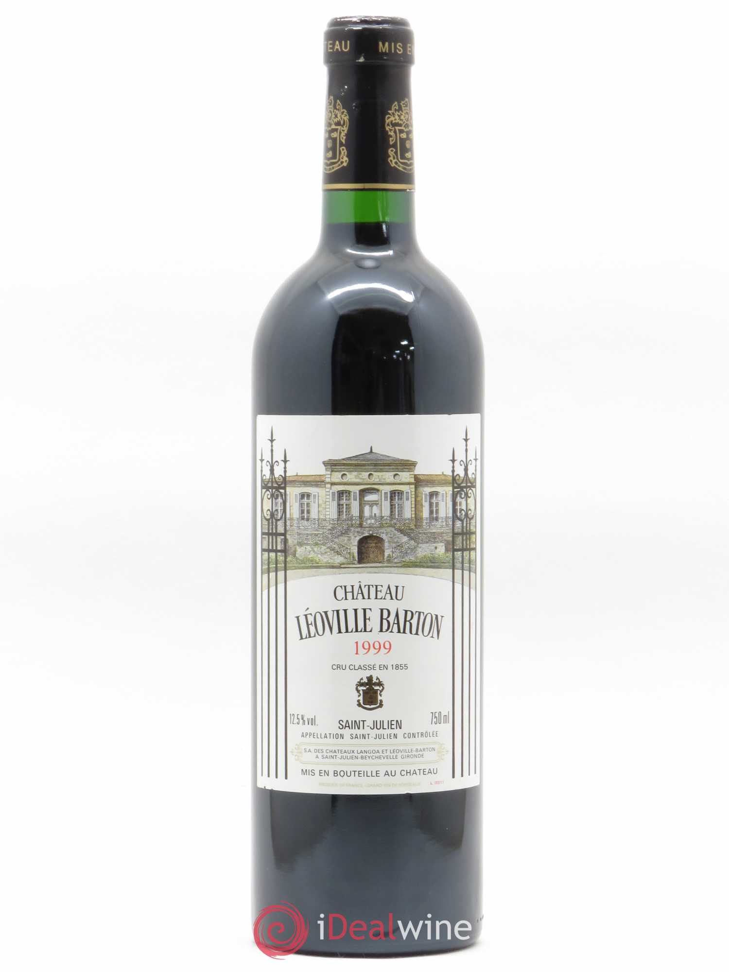 Château Léoville Barton 2ème Grand Cru Classé 1999 - Lot of 1 bottle - 0