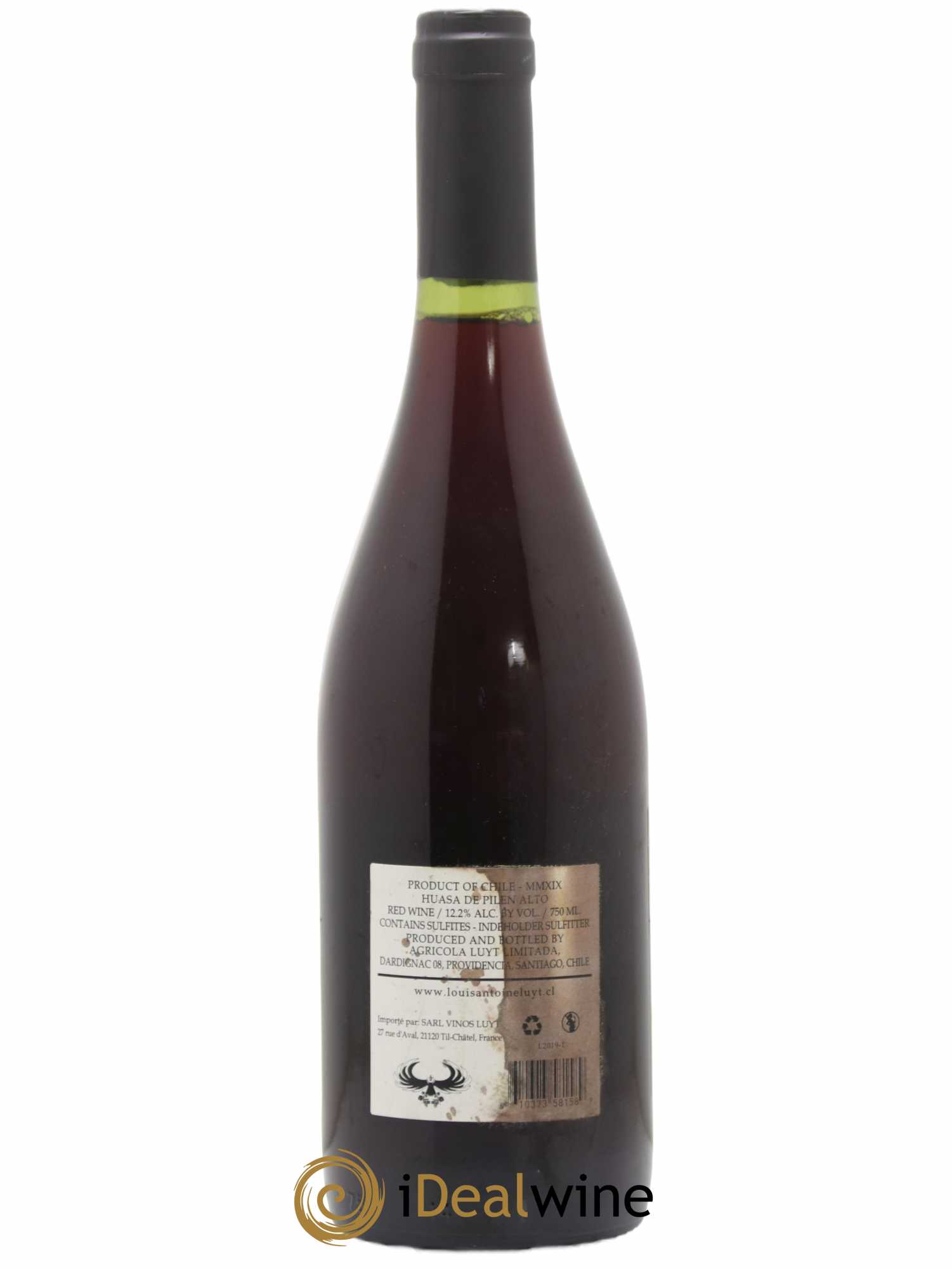 Chili Huasa de Pilen Alto 2019 - Lot de 1 bouteille - 1