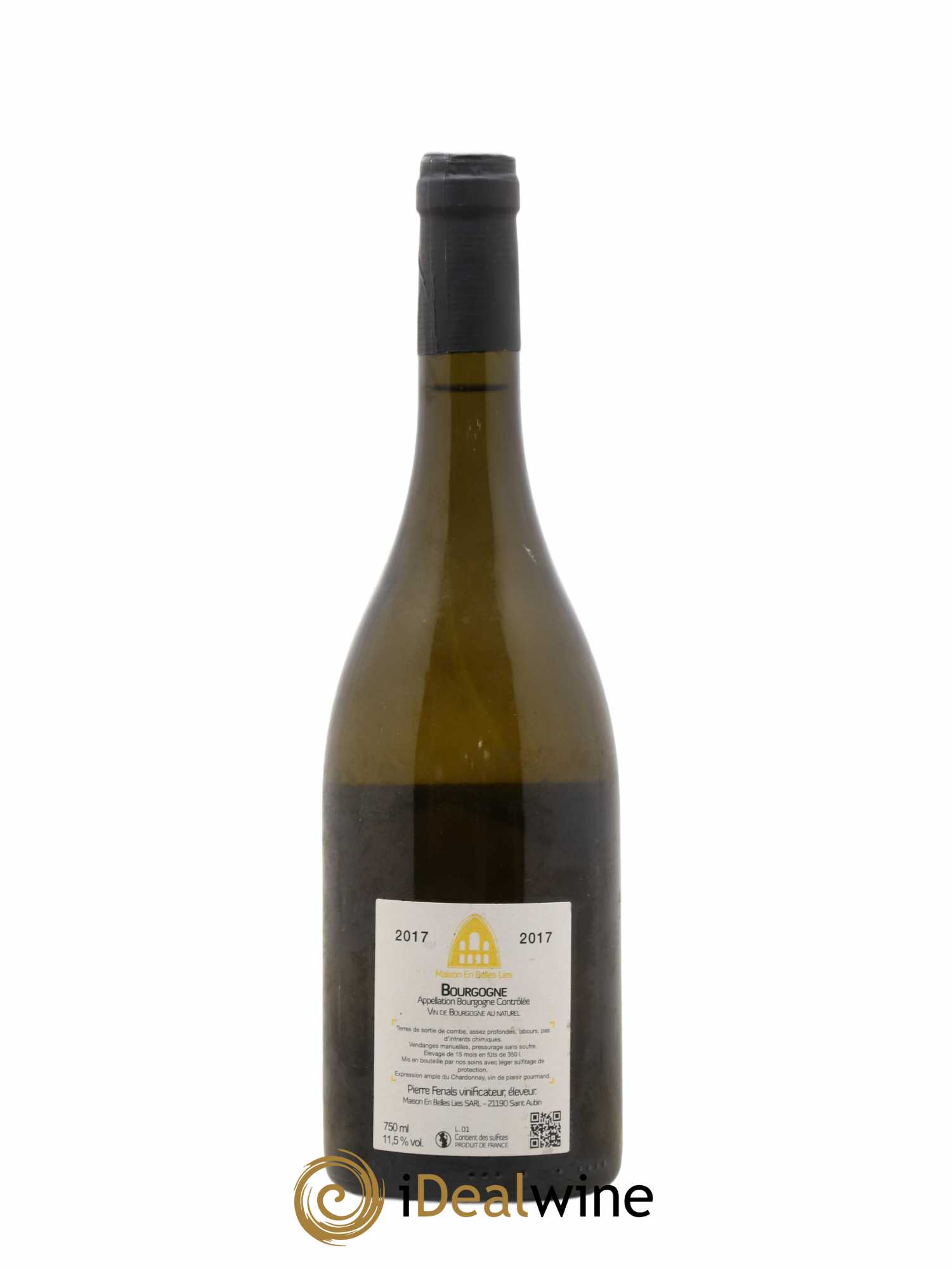 Bourgogne Maison En Belles Lies 2017 - Lot de 1 bouteille - 1