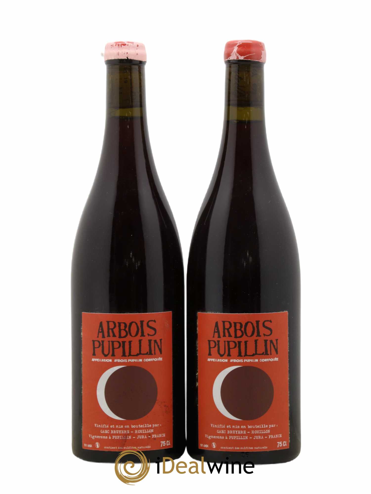 Arbois Pupillin Ploussard En Aspis Adeline Houillon & Renaud Bruyère  (sans prix de réserve) 2018 - Lot de 2 bouteilles - 0