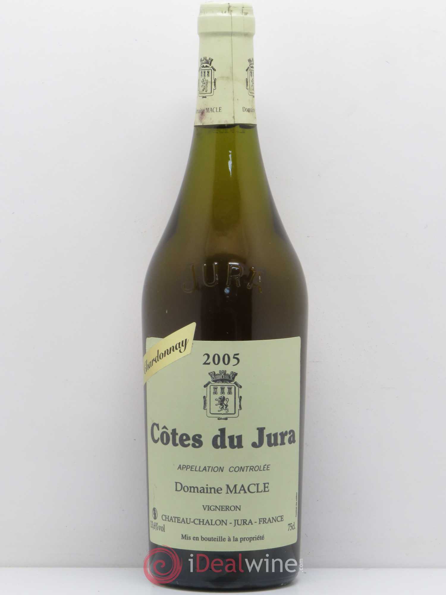 Côtes du Jura Jean Macle Chardonnay<br> 2005 - Posten von 1 Flasche - 0