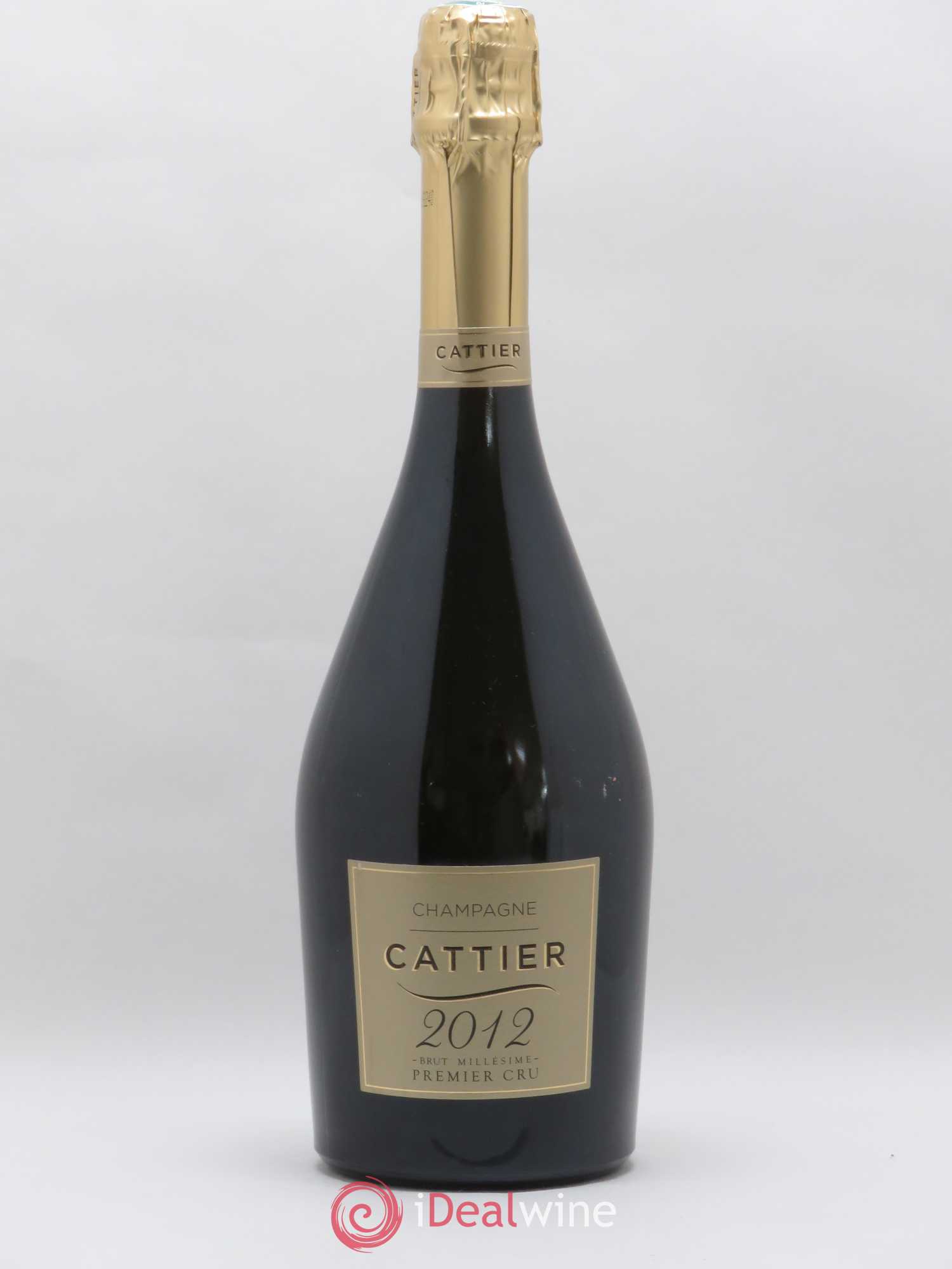 Champagne Brut Premier Cru Cattier 2012 - Lot de 1 bouteille - 0