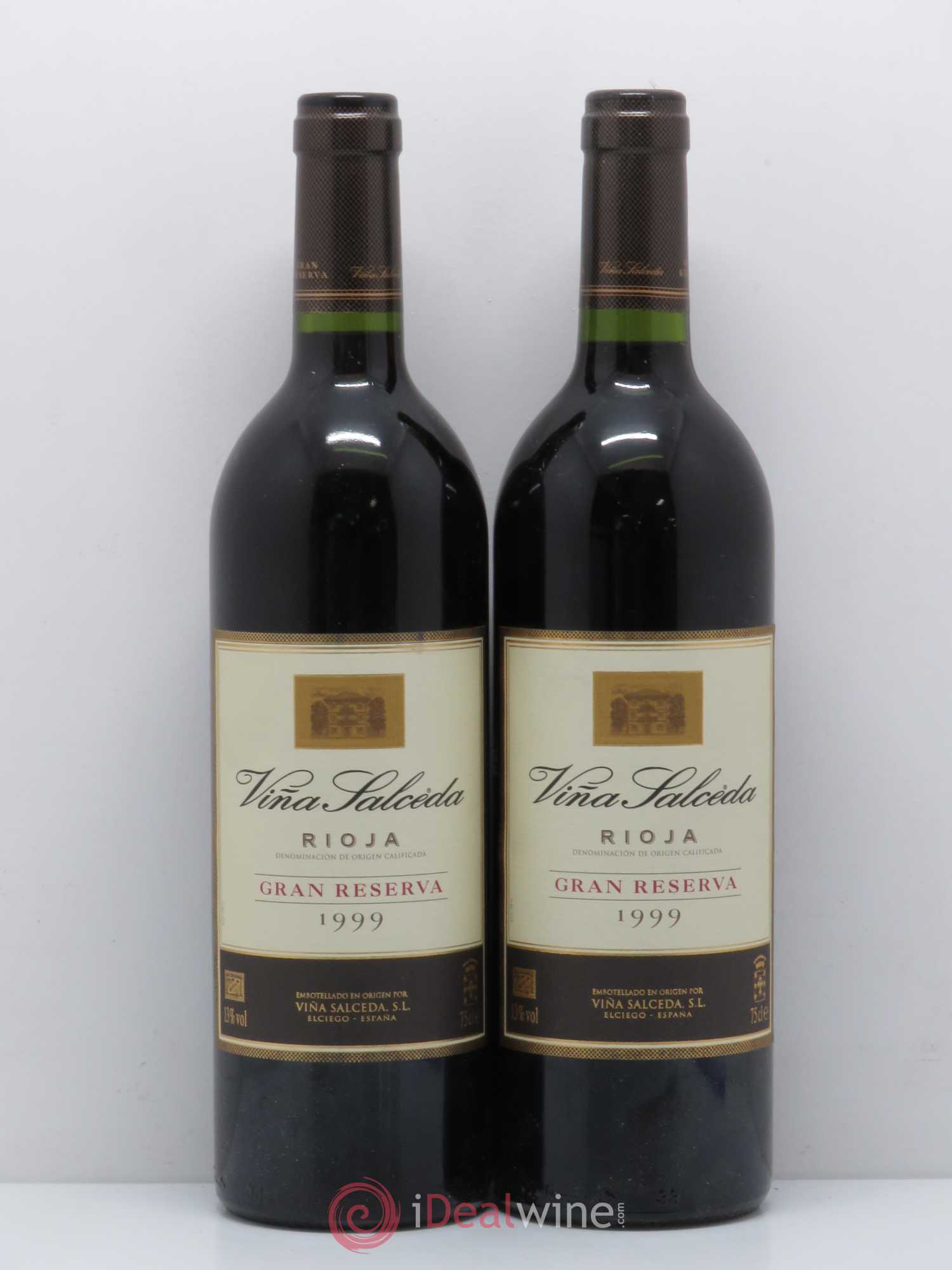 Buy Rioja DOCA Vina Salceda Gran Reserva 1999 (lot: B2095803-40)