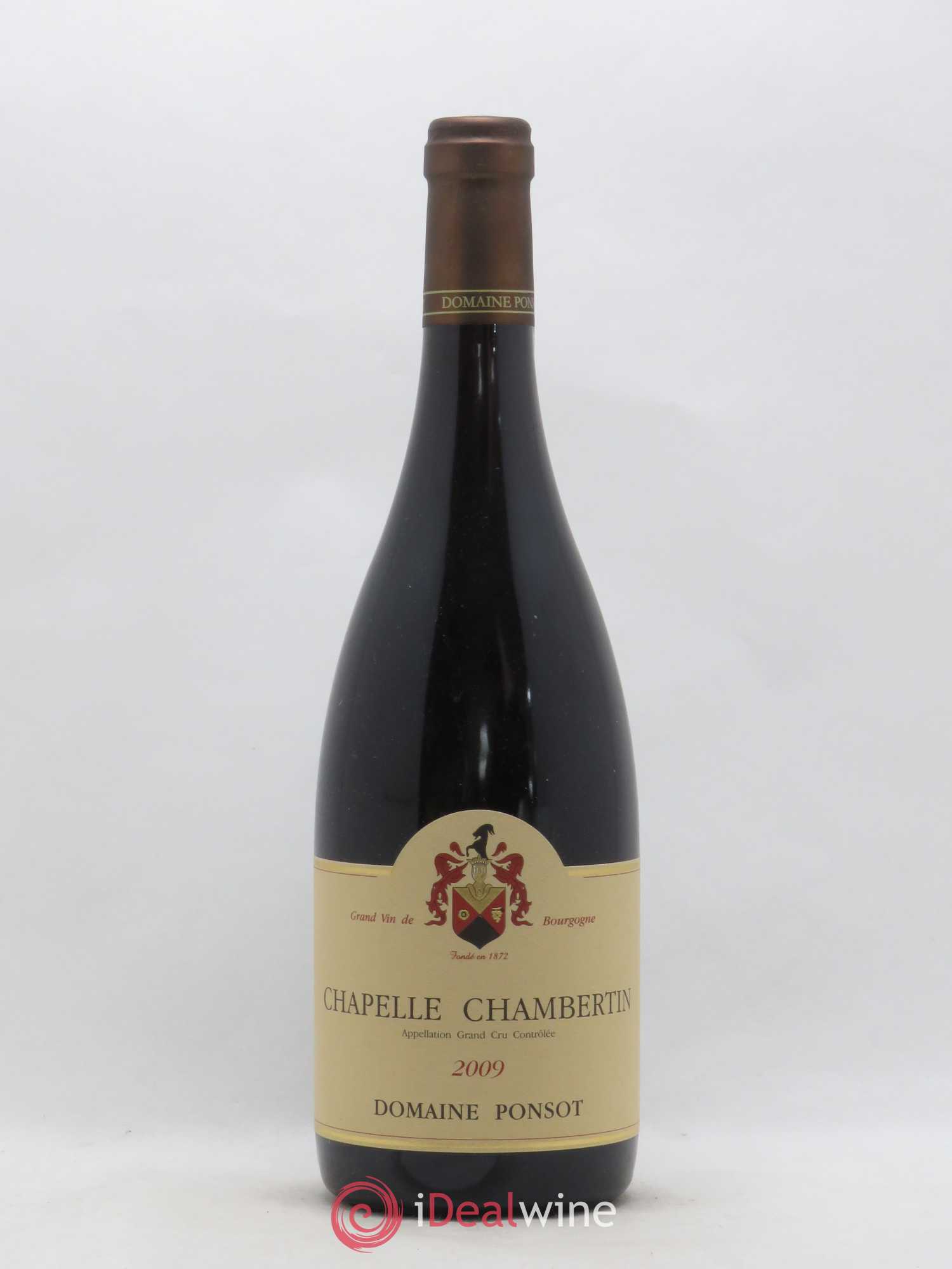 Chapelle-Chambertin Grand Cru Ponsot (Domaine) 2009 - Lot of 1 bottle - 0