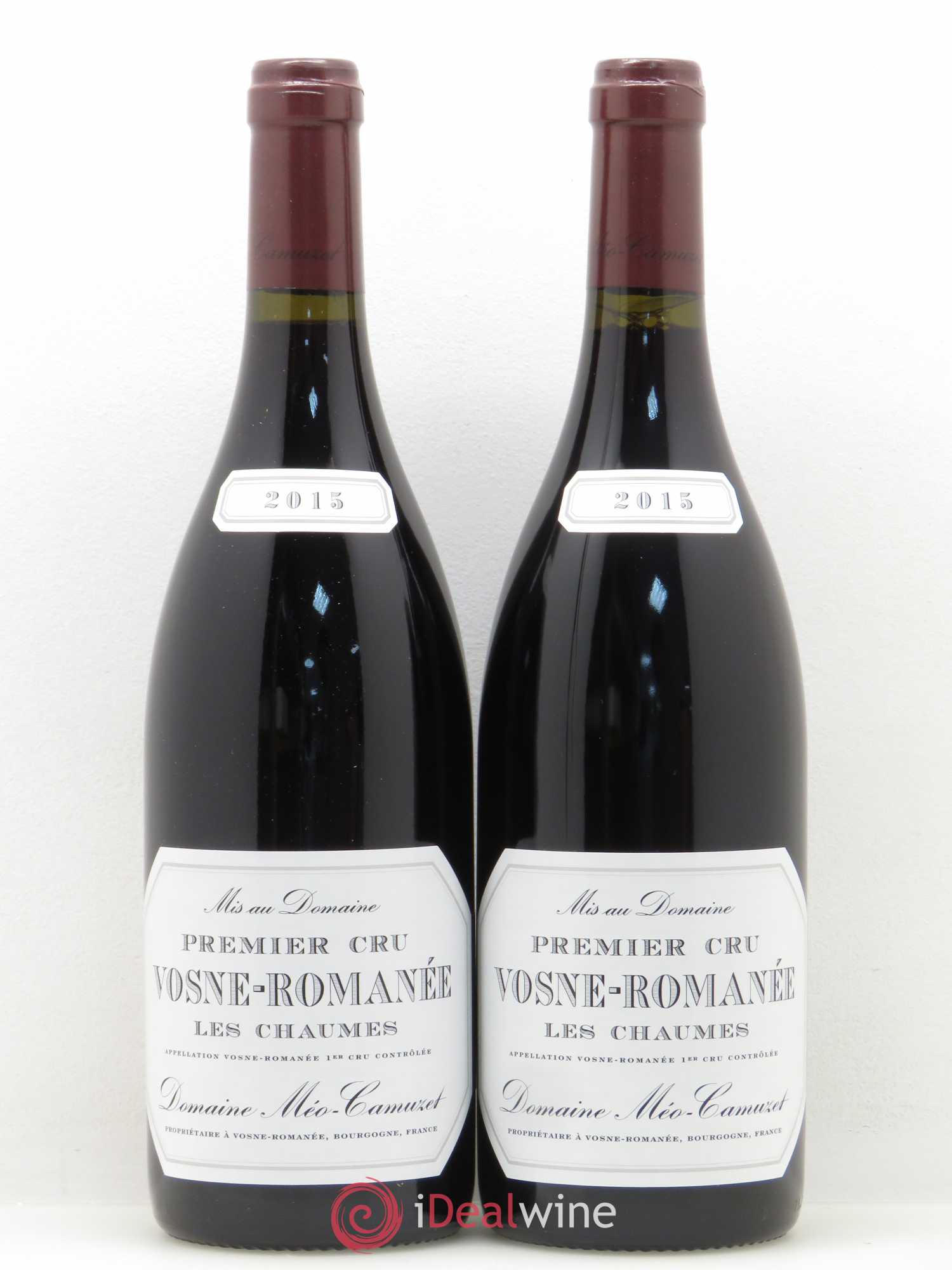 Vosne-Romanée 1er Cru Les Chaumes Méo-Camuzet (Domaine) 2015 - Lot de 2 bouteilles - 0