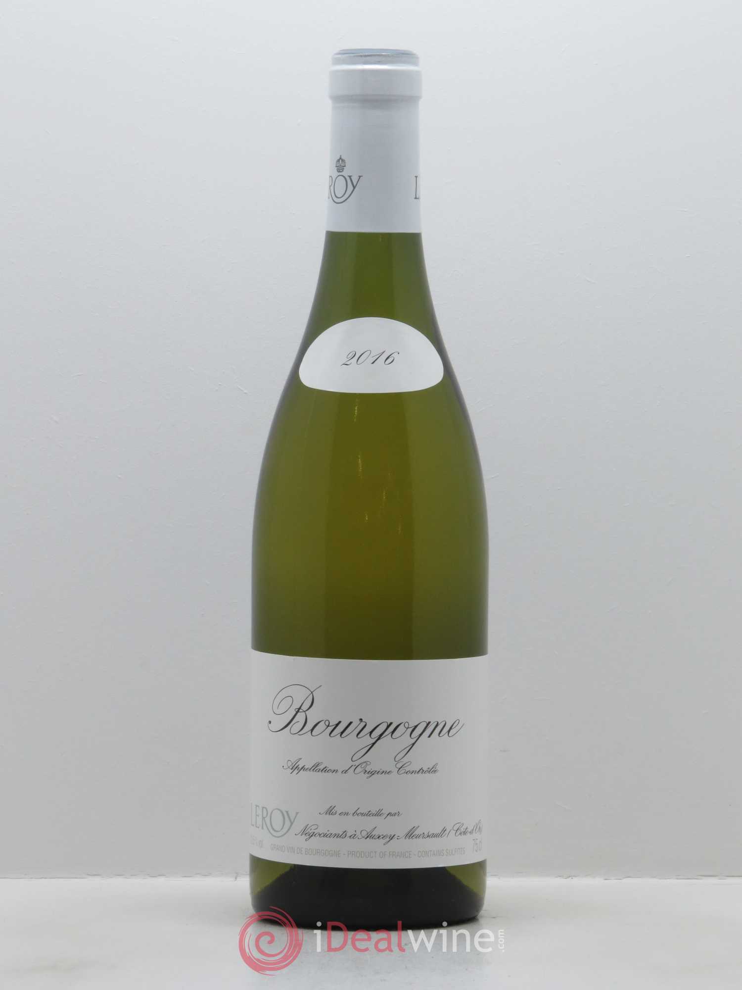 Bourgogne Leroy SA 2016 - Lot de 1 bouteille - 0