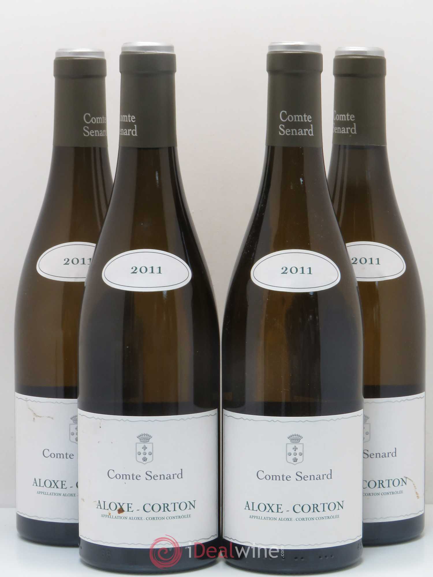 Bourgogne Aloxe Corton Comte Senard 2011 - Lot de 4 bouteilles - 0