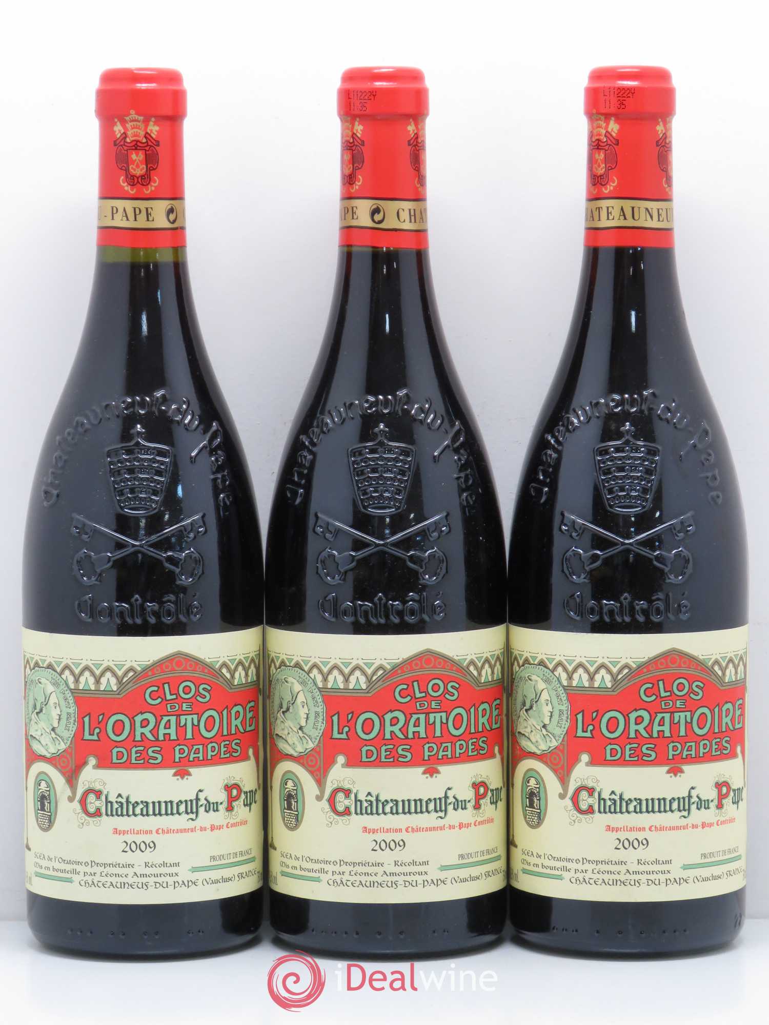 Châteauneuf-du-Pape Clos de l'Oratoire des Papes 2009 - Lot de 6 bouteilles - 2