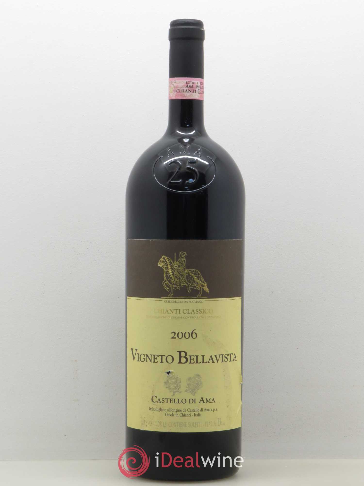 Chianti Classico DOCG Vigneto Bellavista Castello di Ama (sans prix de réserve) 2006 - Lot de 1 magnum - 0