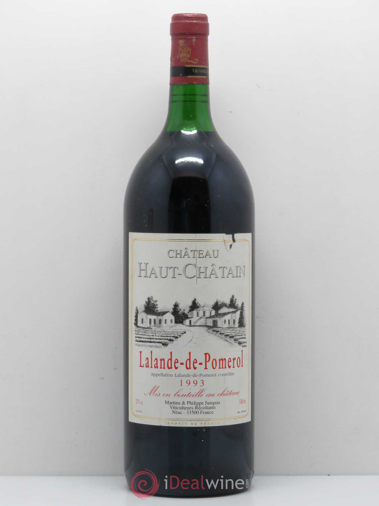 Bordeaux Château Haut Chatain Lalande de Pomerol 1993 - Lot of 1 magnum - 0