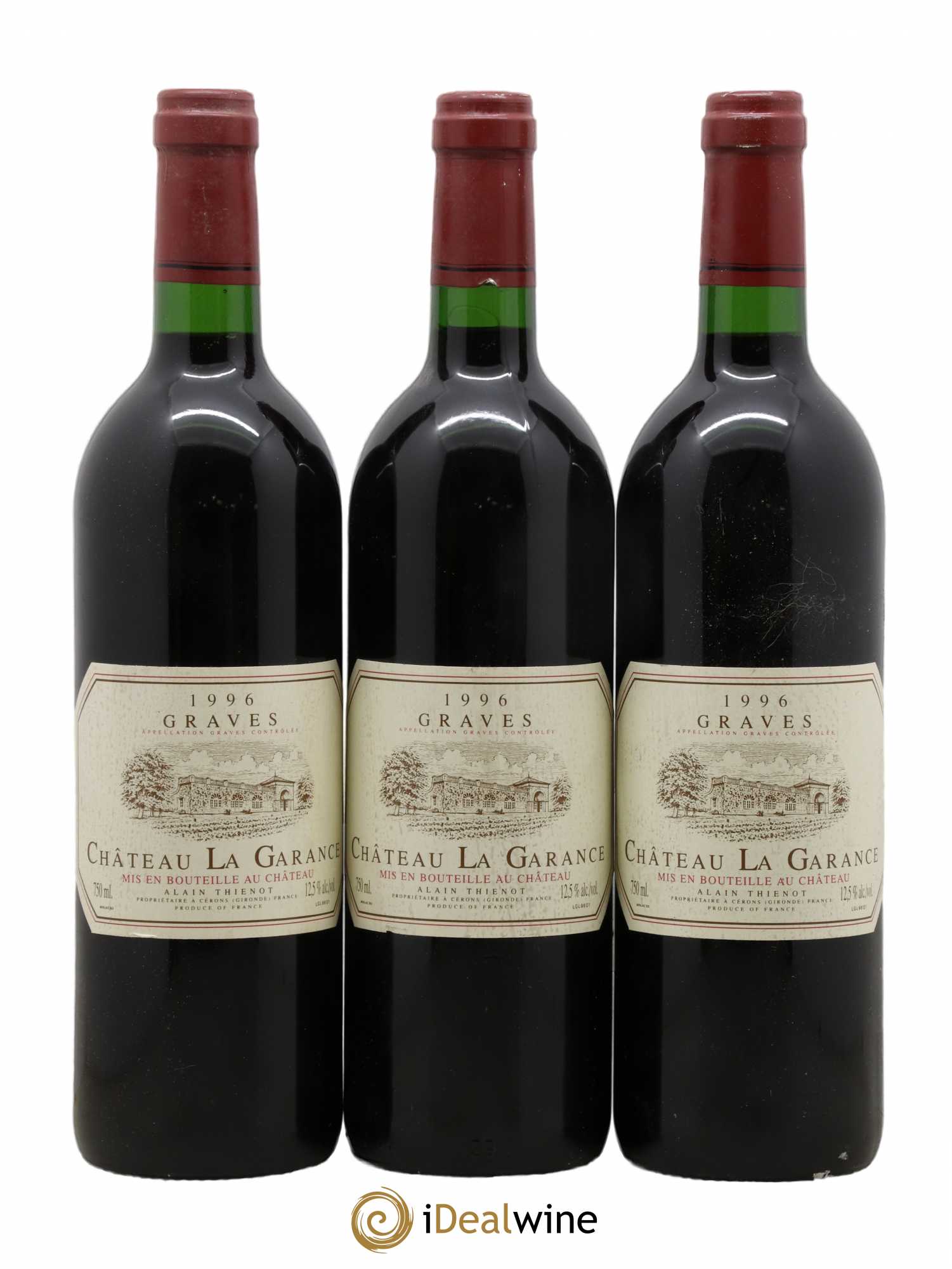 Graves Château La Garance 1996 - Lot of 6 bottles - 2