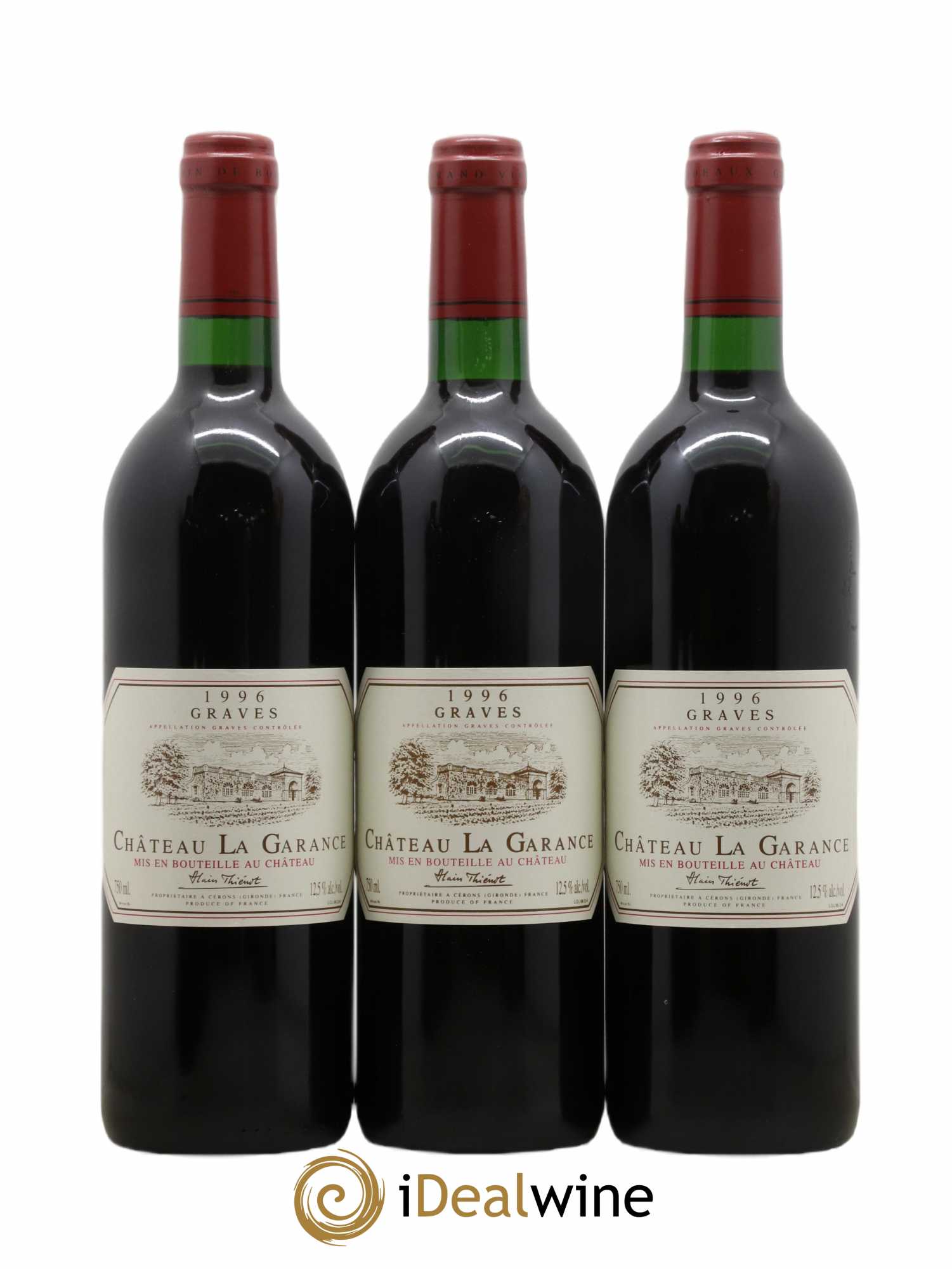 Graves Château La Garance 1996 - Lot de 6 bouteilles - 2