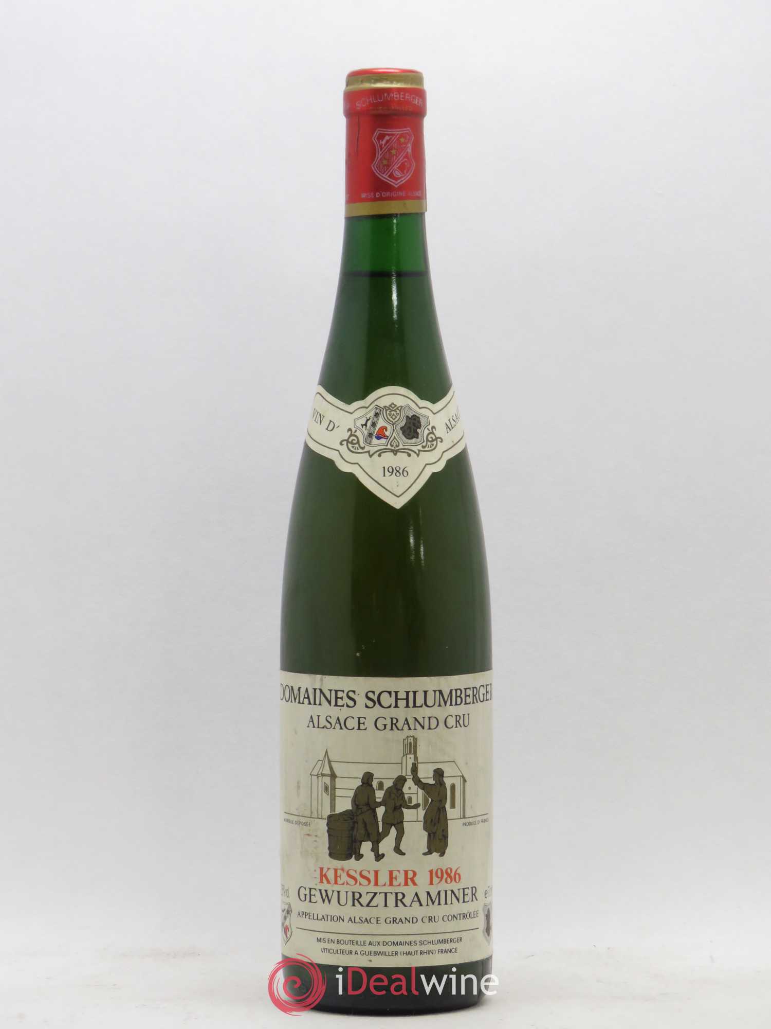 Gewurztraminer Grand Cru Kessler Domaine Schlumberger 1986 - Lot de 1 bouteille - 0