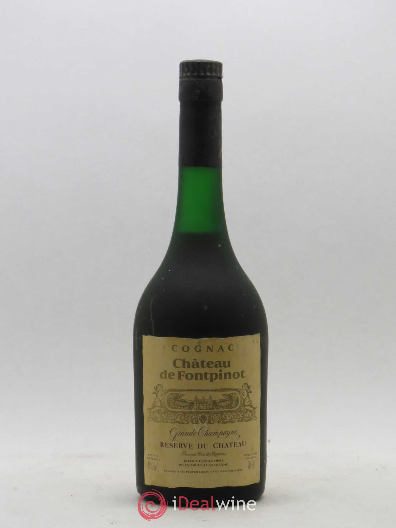 Cognac Château de Fontpinot Réserve du Chateau Grande Champagne - Lot de 1 bouteille - 0