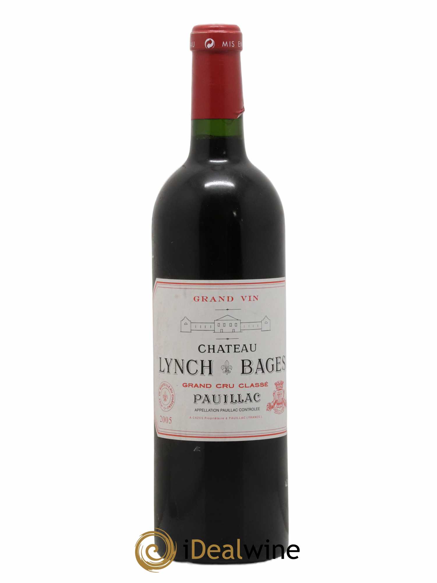 Château Lynch Bages 5ème Grand Cru Classé  2005 - Lot de 1 bouteille - 0