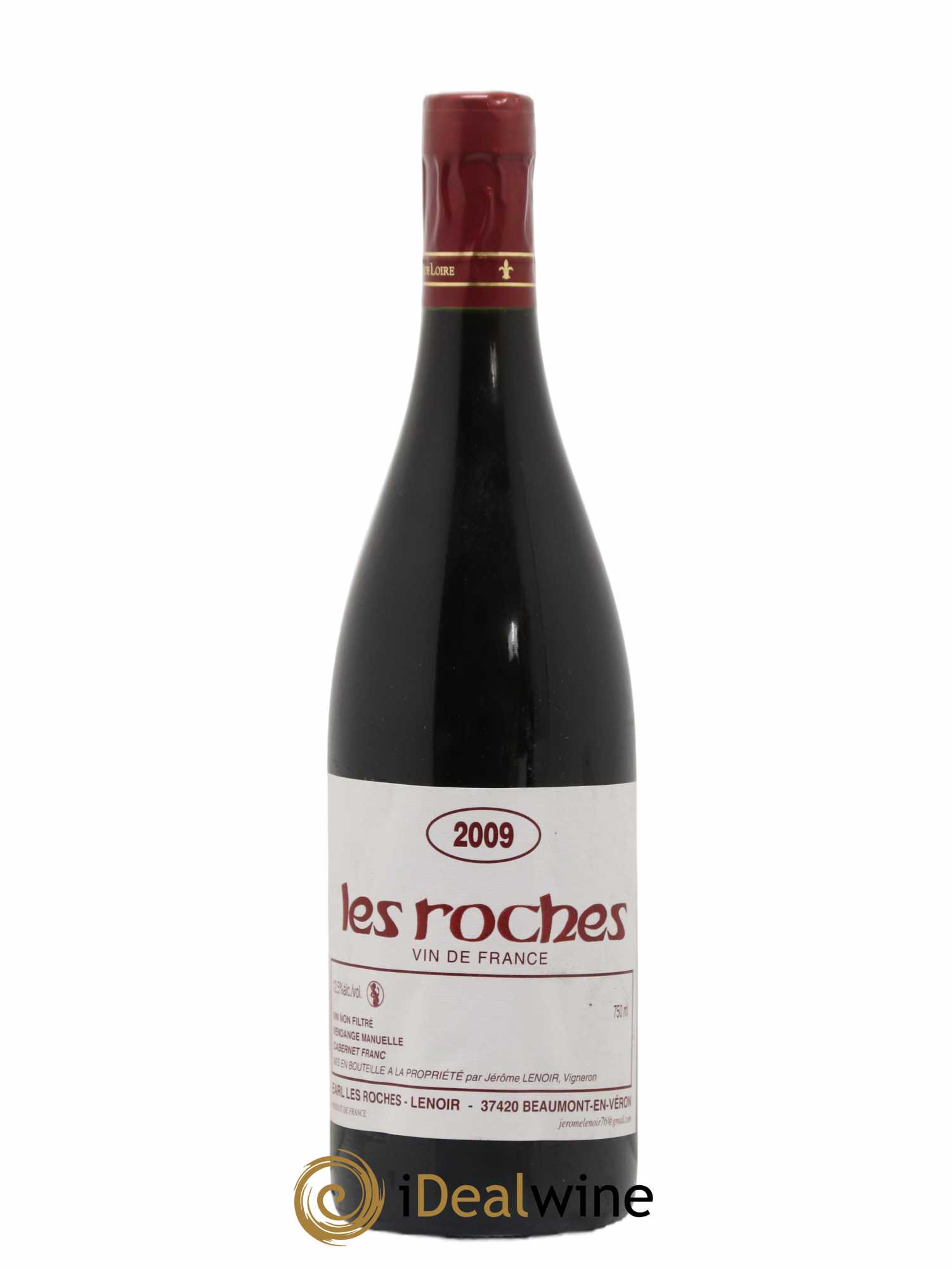 Vin de France Les Roches Lenoir (Domaine)  2009 - Lot de 1 bouteille - 0