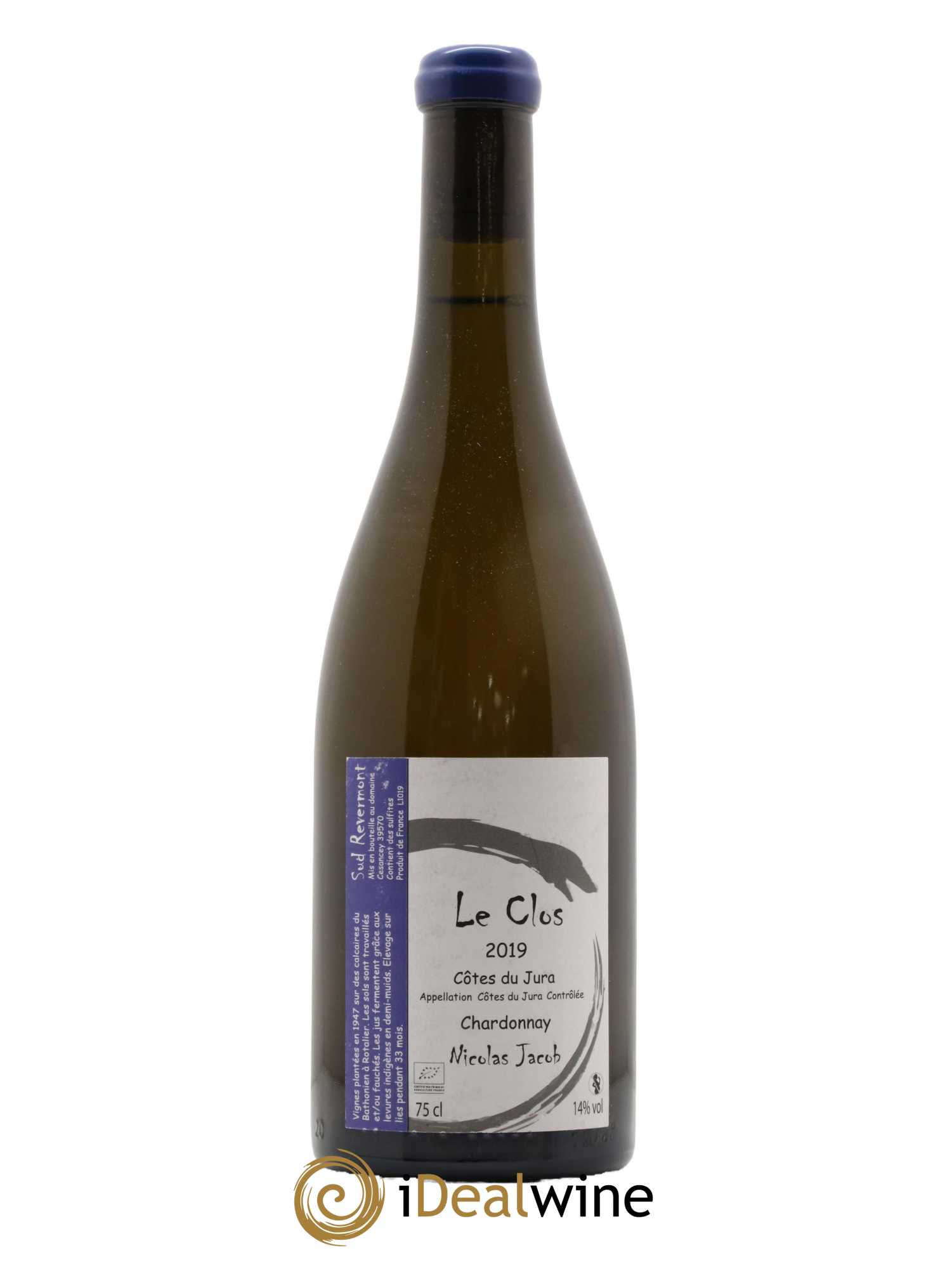 Côtes du Jura Chardonnay Le Clos  Nicolas Jacob  2019 - Posten von 1 Flasche - 0