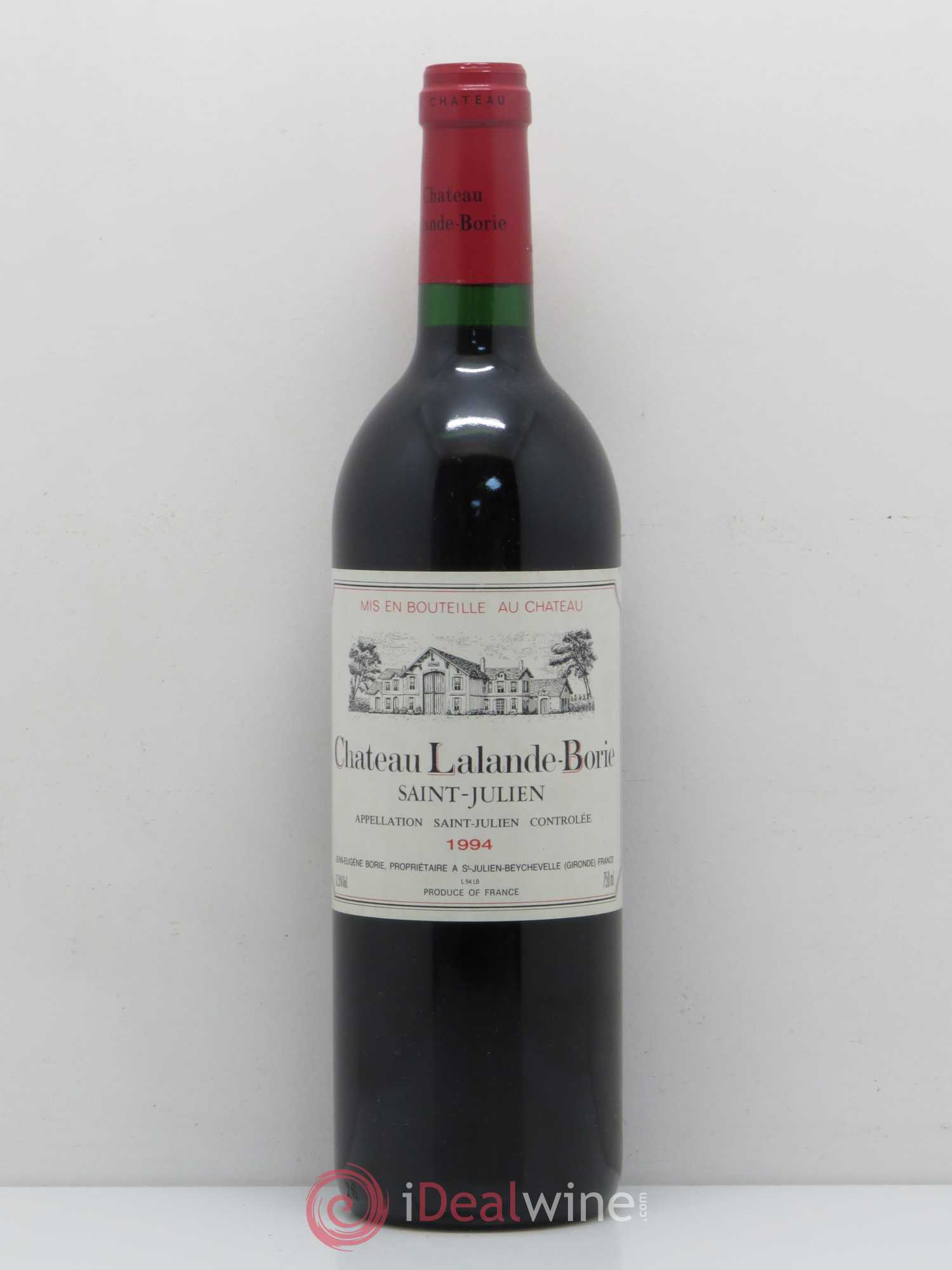 Château Lalande Borie 1994 - Lot de 1 bouteille - 0