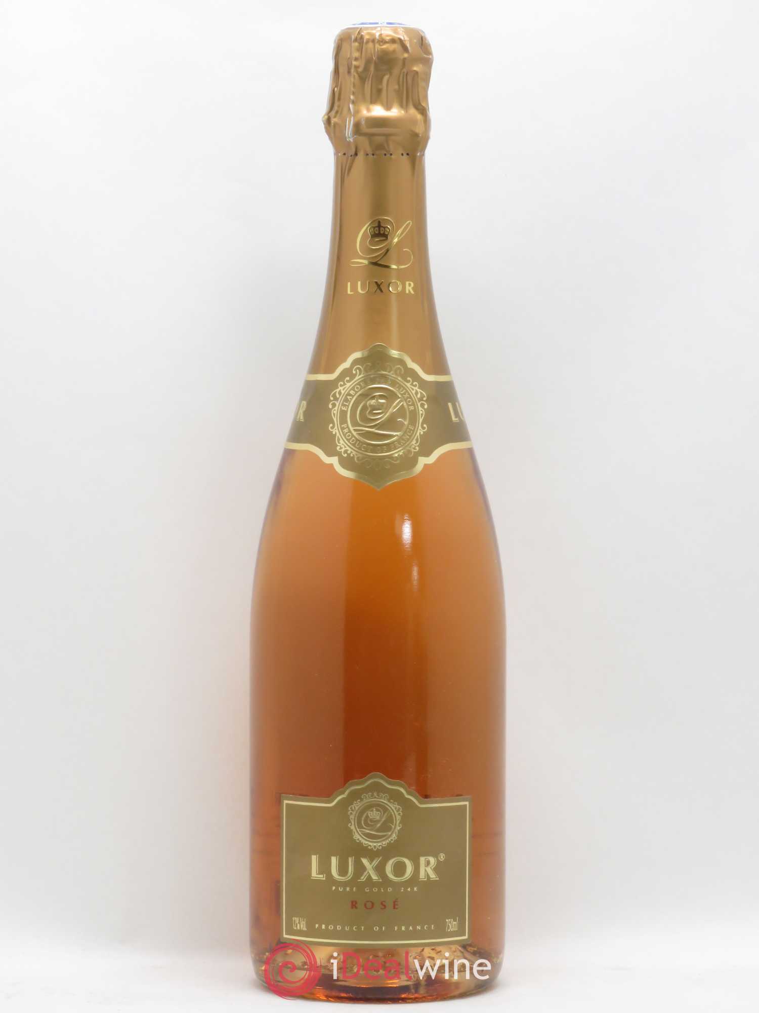 Champagne Luxor Pure Gold 24K Brut - Lot de 1 bouteille - 0