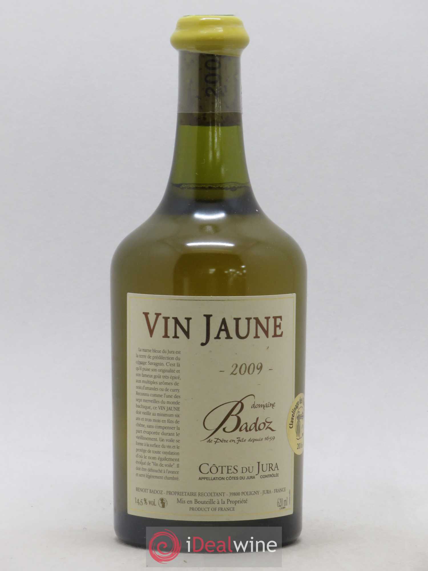 Arbois Vin Jaune Badoz (sans prix de réserve) 2009 - Posten von 1 Flasche - 0