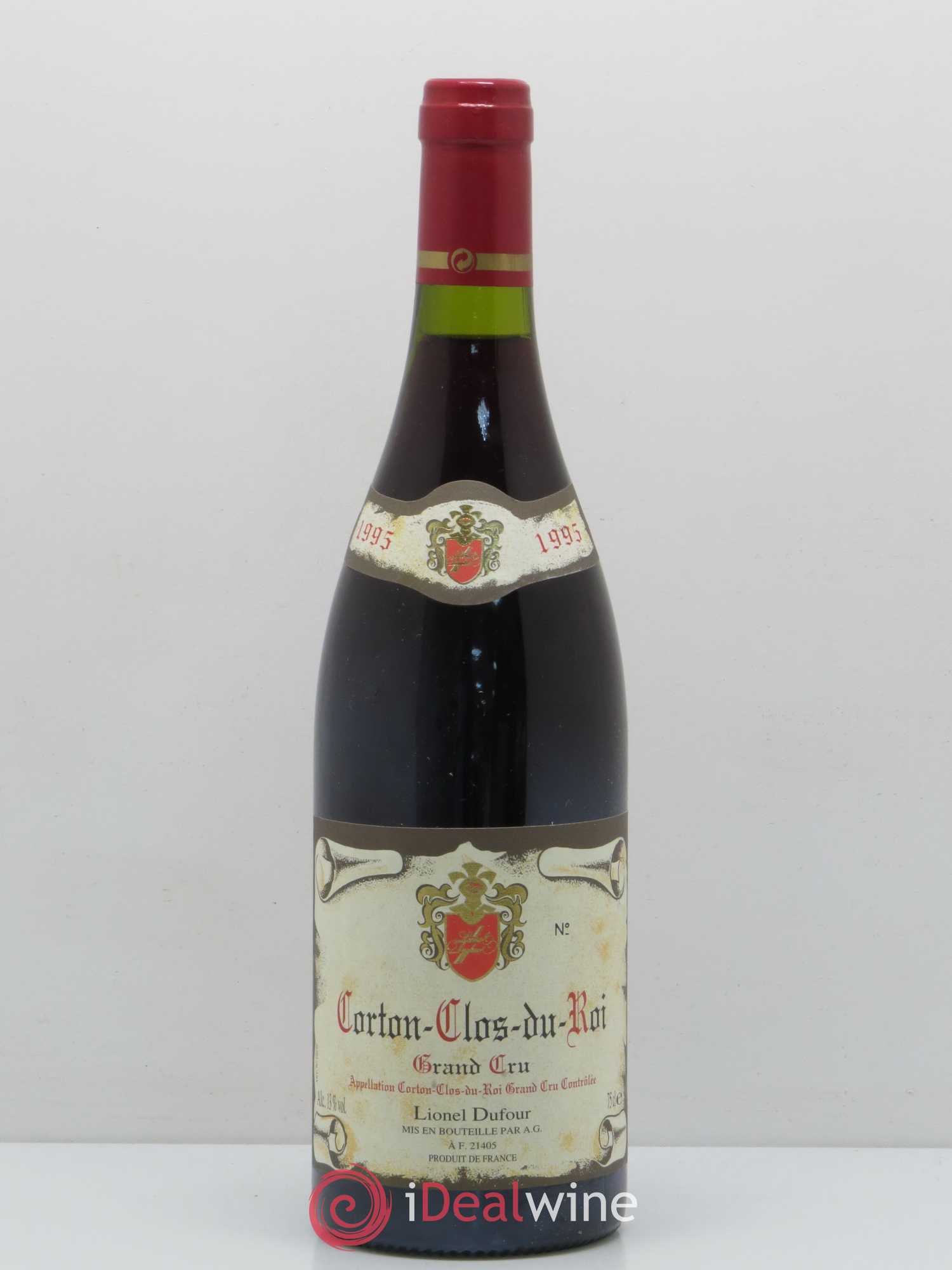 Corton Grand Cru Clos Du Roi Lionel Dufour 1995 - Lot of 1 bottle - 0