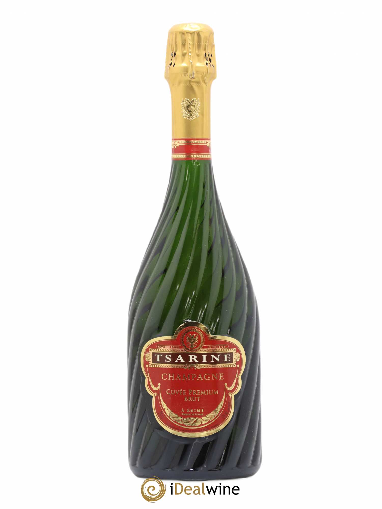 Champagne Cuvée Premium Brut Tsarine - Lot de 1 bouteille - 0