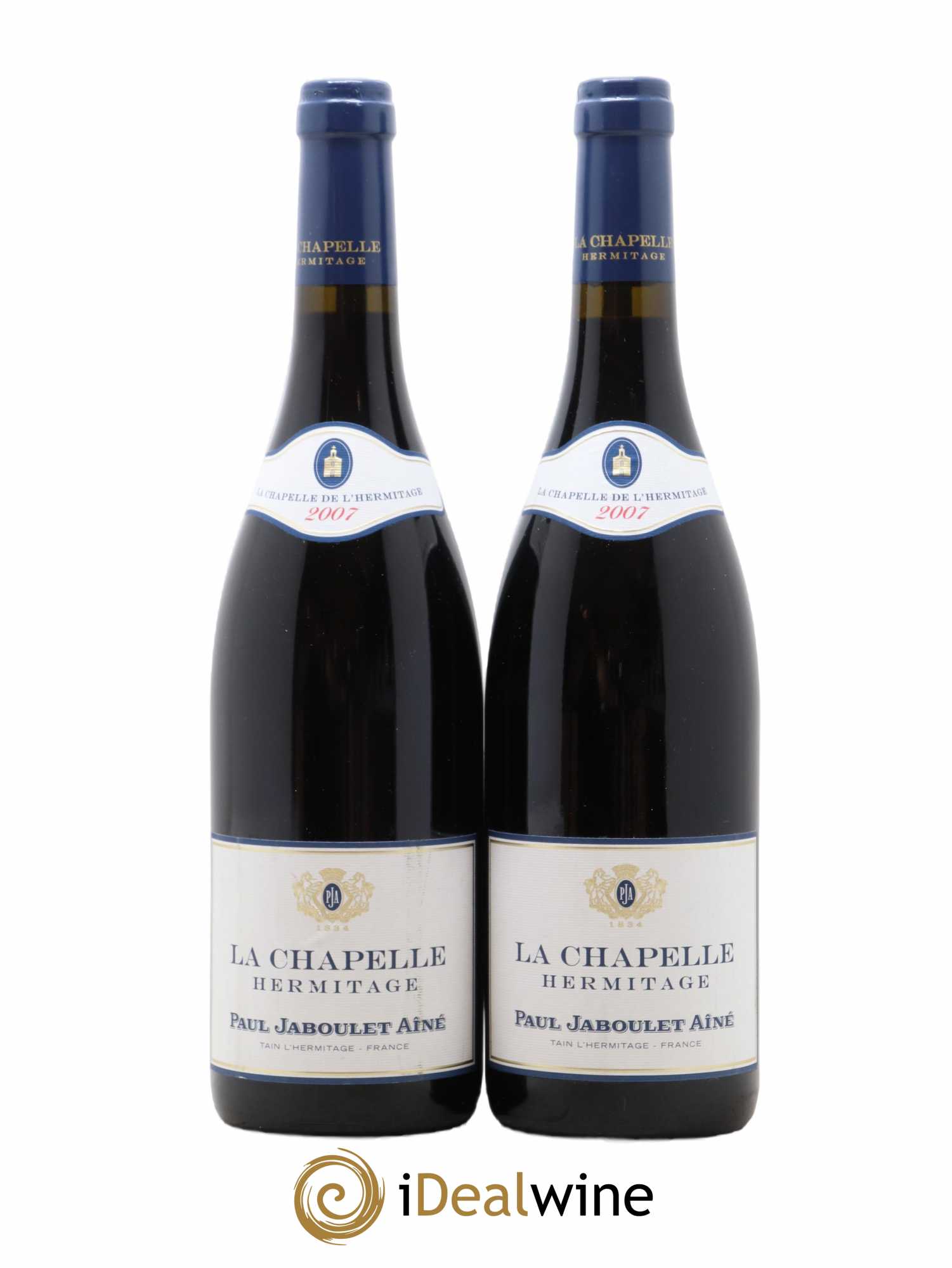 Hermitage La Chapelle Paul Jaboulet Ainé 2007 - Lot de 2 bouteilles - 0