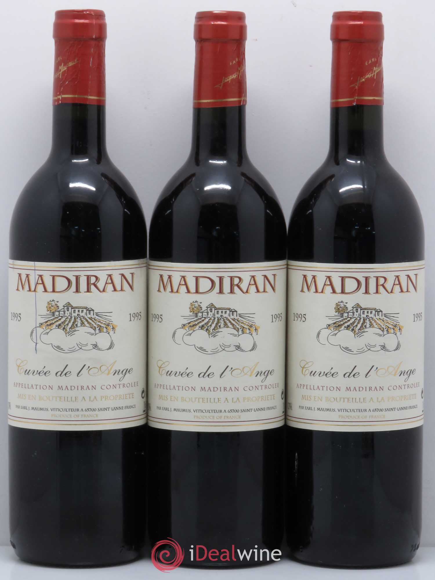 Madiran Cuvée de l'ange 1995 - Lot de 6 bouteilles - 2