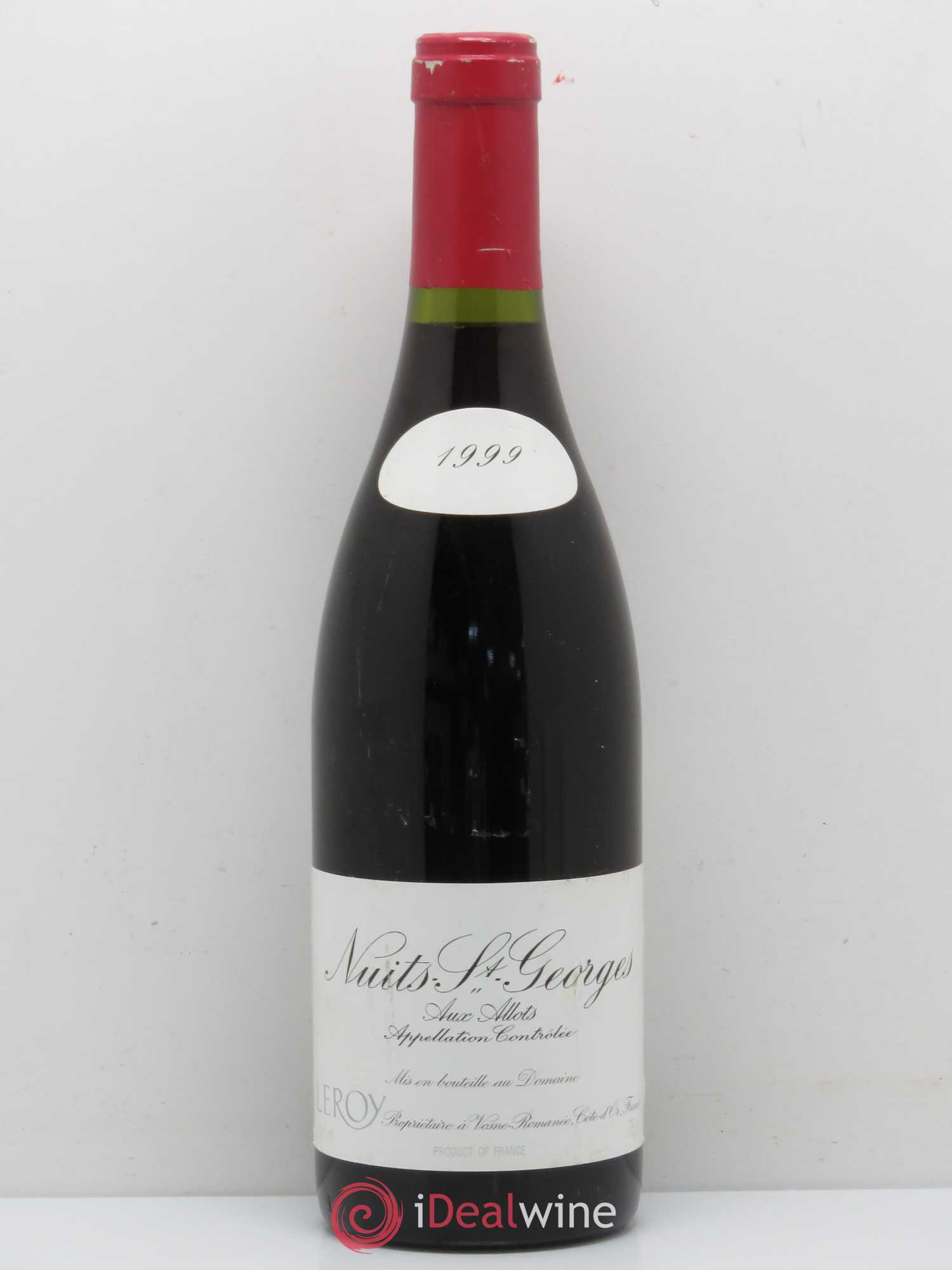 Nuits Saint-Georges Aux Allots Leroy (Domaine) 1999 - Lot of 1 bottle - 0