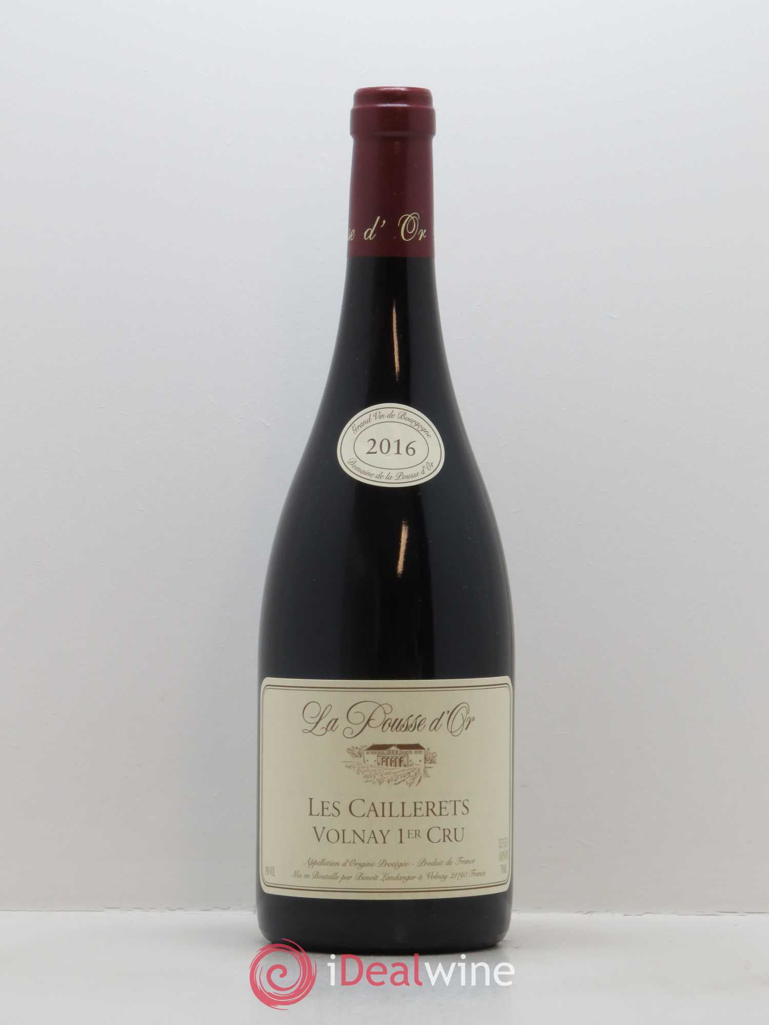 Volnay 1er Cru En Caillerets Cuvée Amphore La Pousse d'Or (Domaine de) 2016 - Lot de 1 bouteille - 0