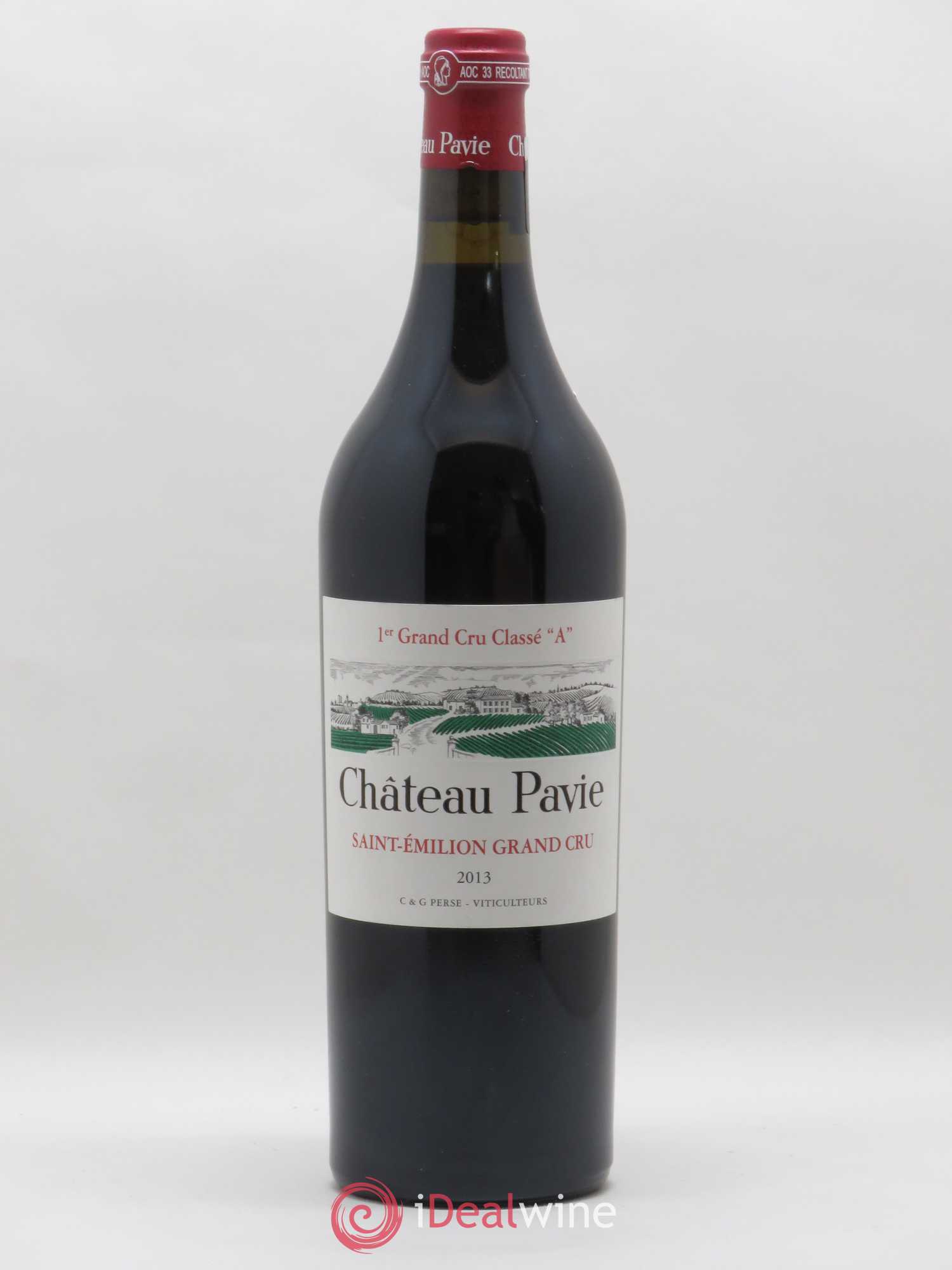 Château Pavie 1er Grand Cru Classé A 2013 - Lot de 1 bouteille - 0