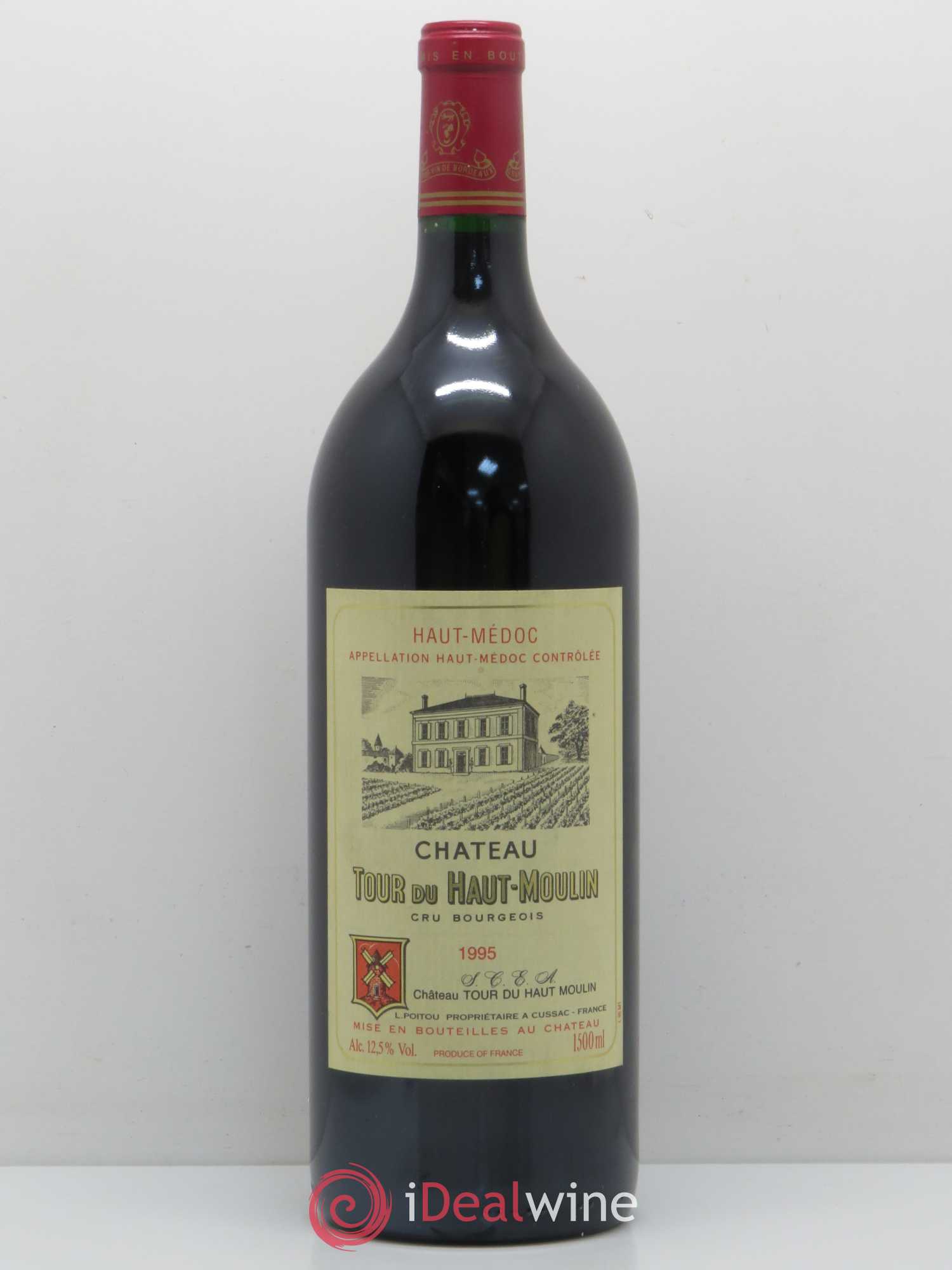 Château Tour du Haut Moulin Cru Bourgeois 1995 - Lot de 1 magnum - 0