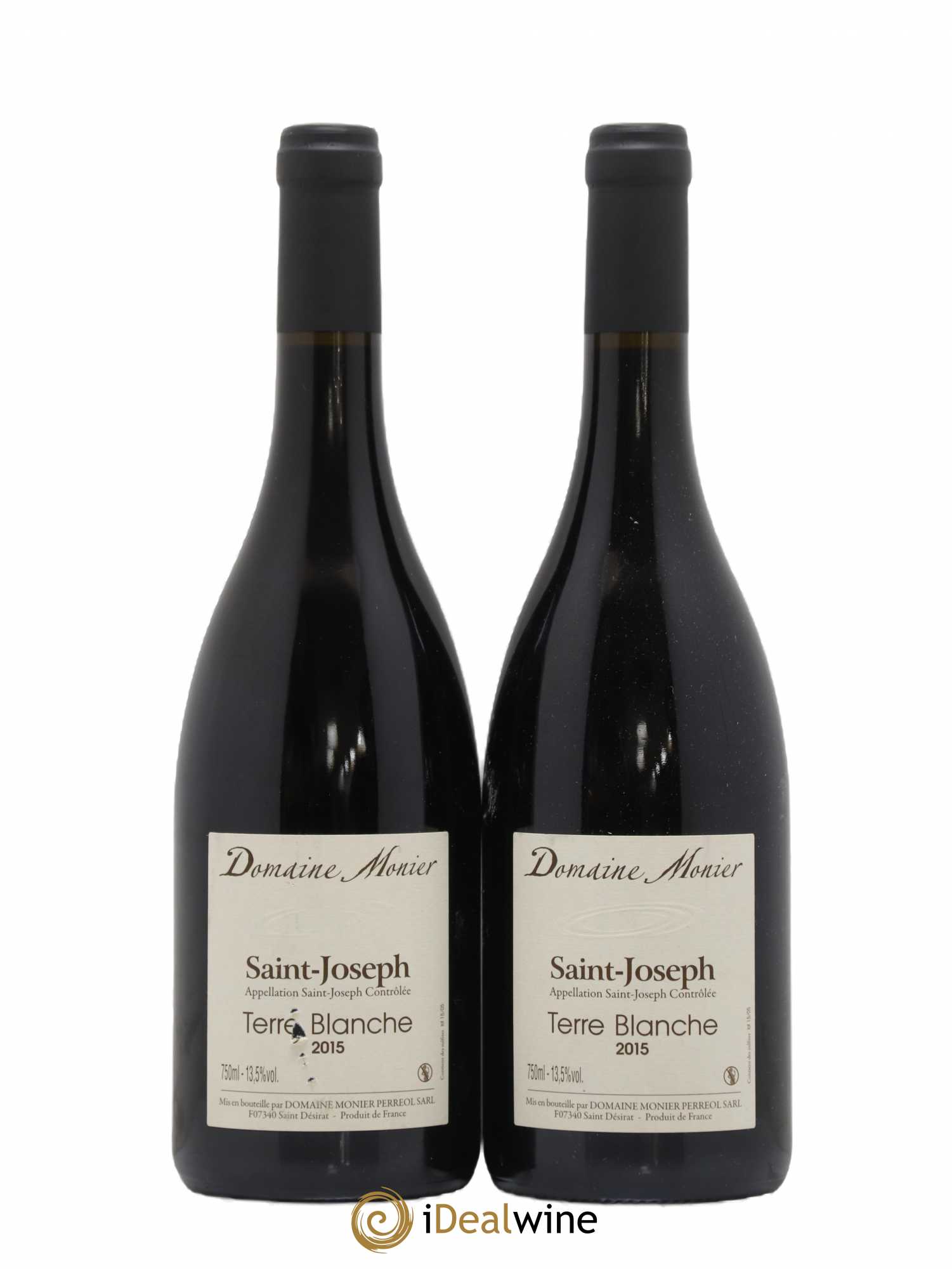 Saint-Joseph Monier Perréol Terre Blanche 2015 - Lot de 2 bouteilles - 0