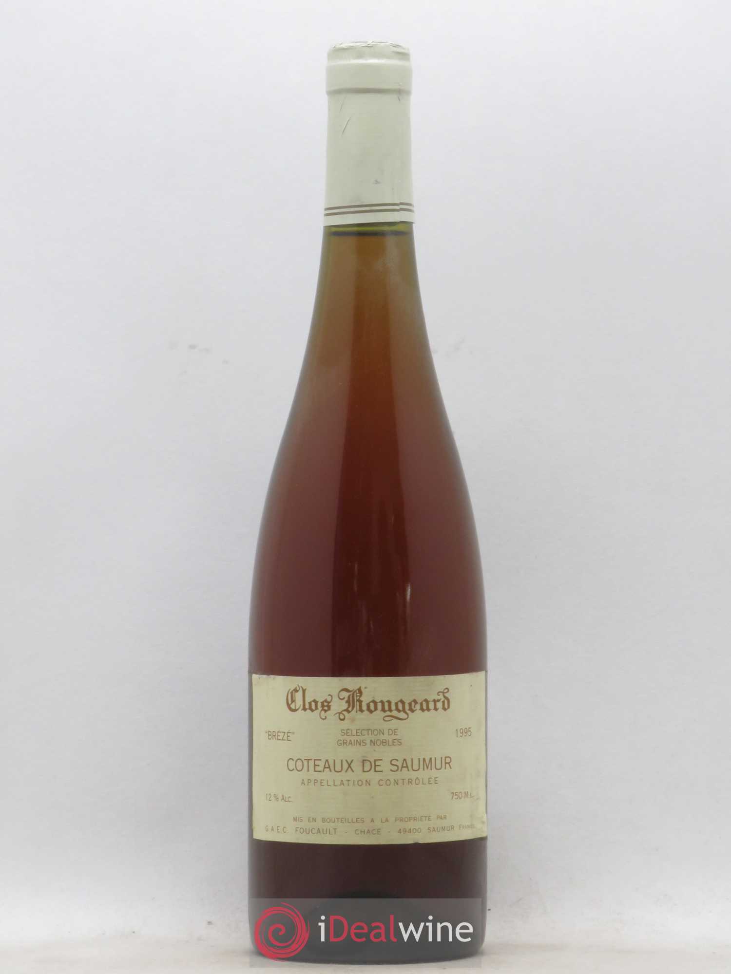 Coteaux de Saumur Clos Rougeard Sélection de grains nobles  1995 - Lot de 1 bouteille - 0