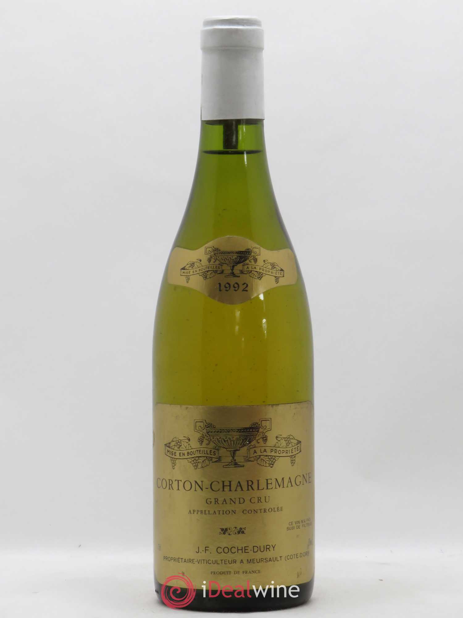 Corton-Charlemagne Grand Cru Coche Dury (Domaine) 1992 - Lot of 1 bottle - 0