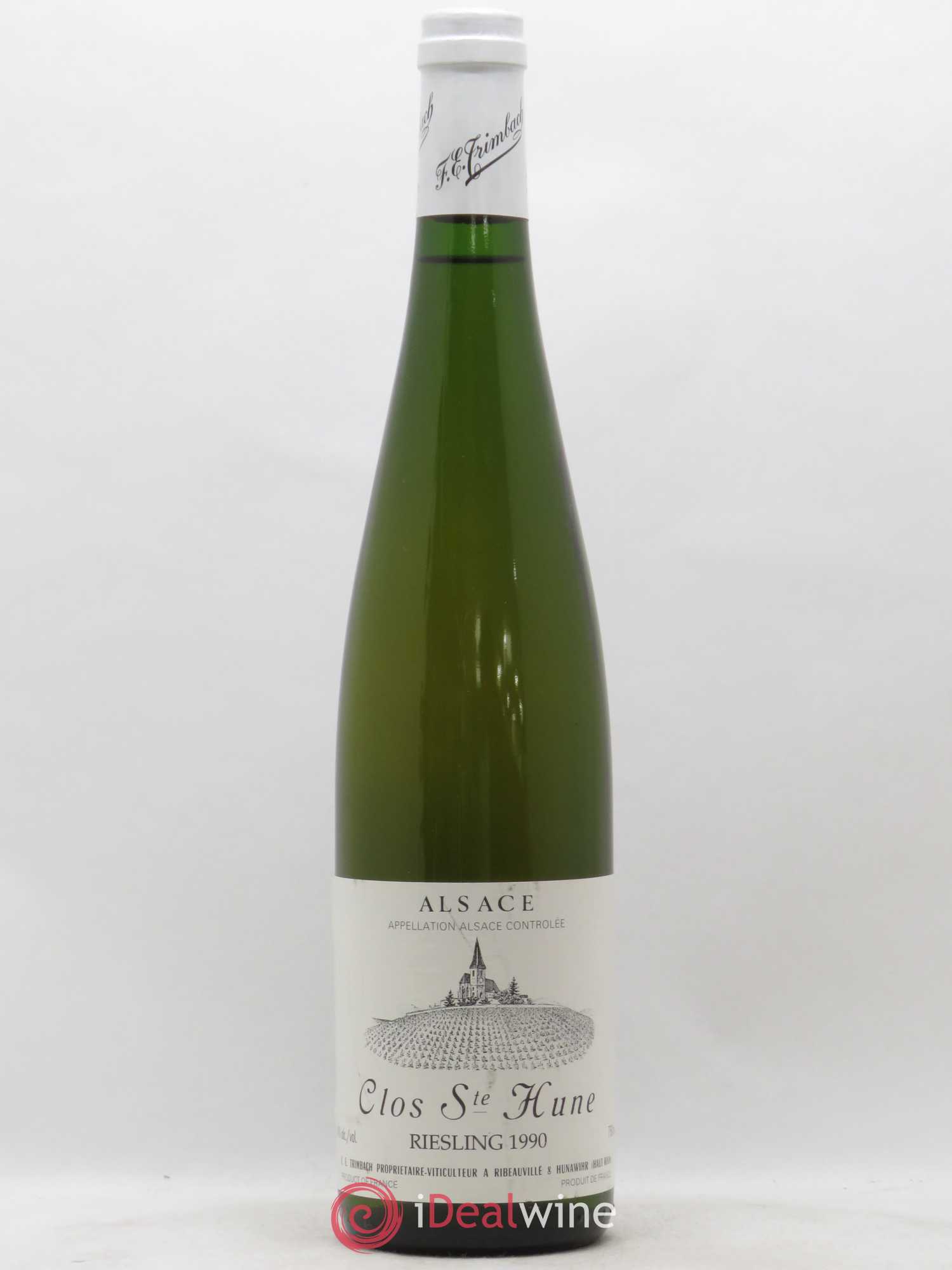 Alsace Riesling Clos Sainte-Hune Trimbach (Domaine) 1990 - Lot of 1 bottle - 0