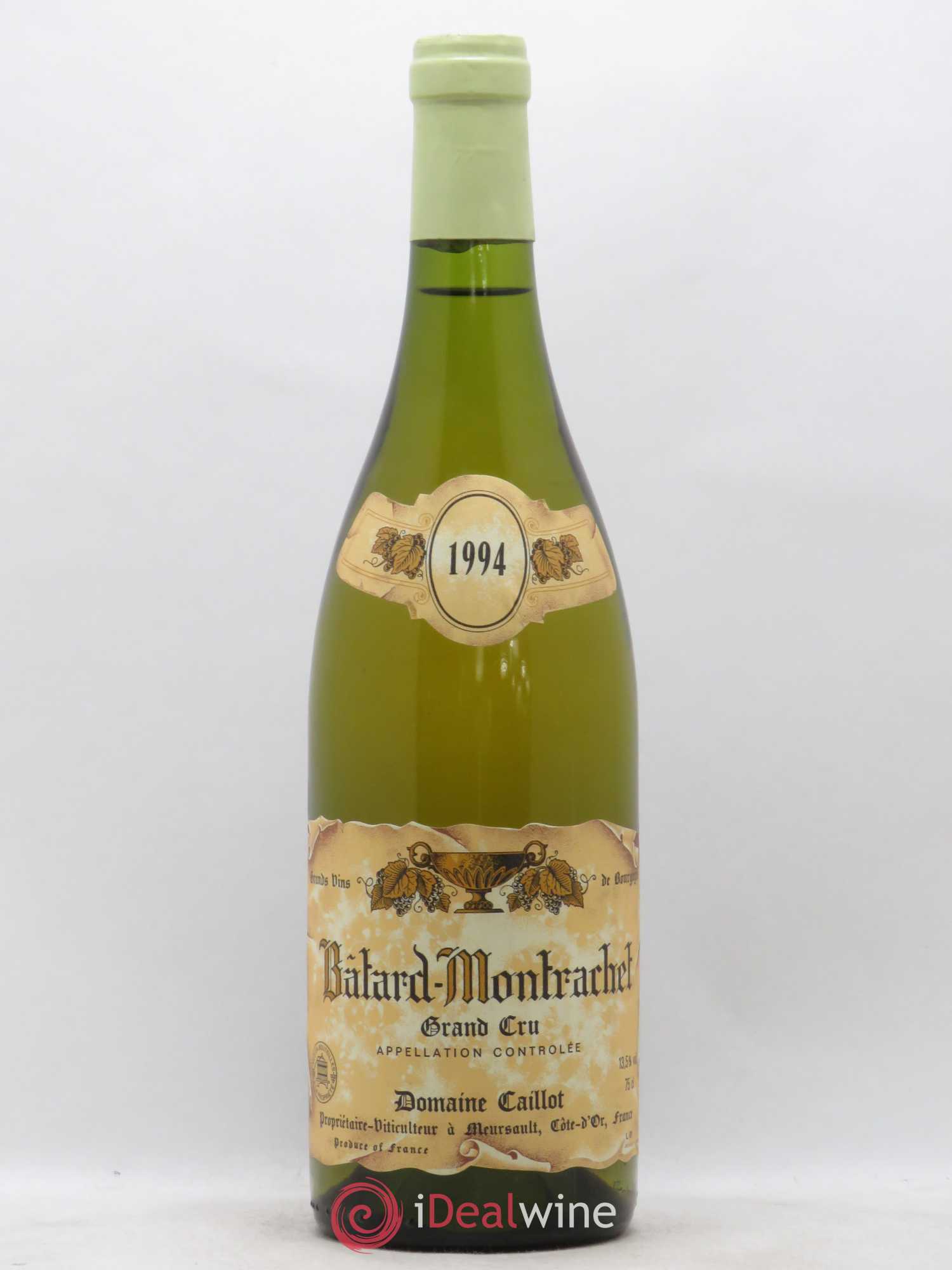 Bâtard-Montrachet Grand Cru Domaine Caillot 1994 - Lot de 1 bouteille - 0