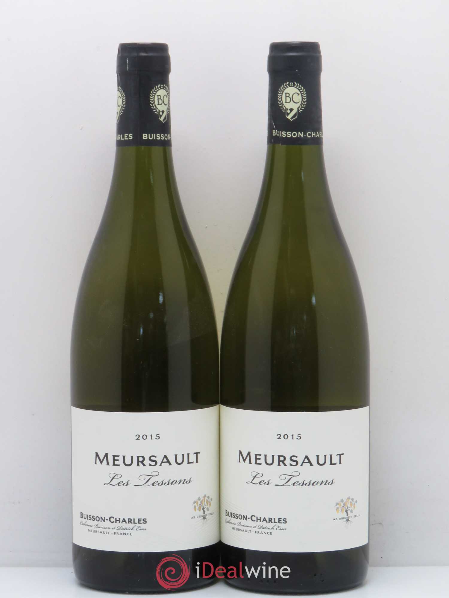 Meursault Les Tessons Domaine Buisson Charles 2015 - Lot de 2 bouteilles - 0