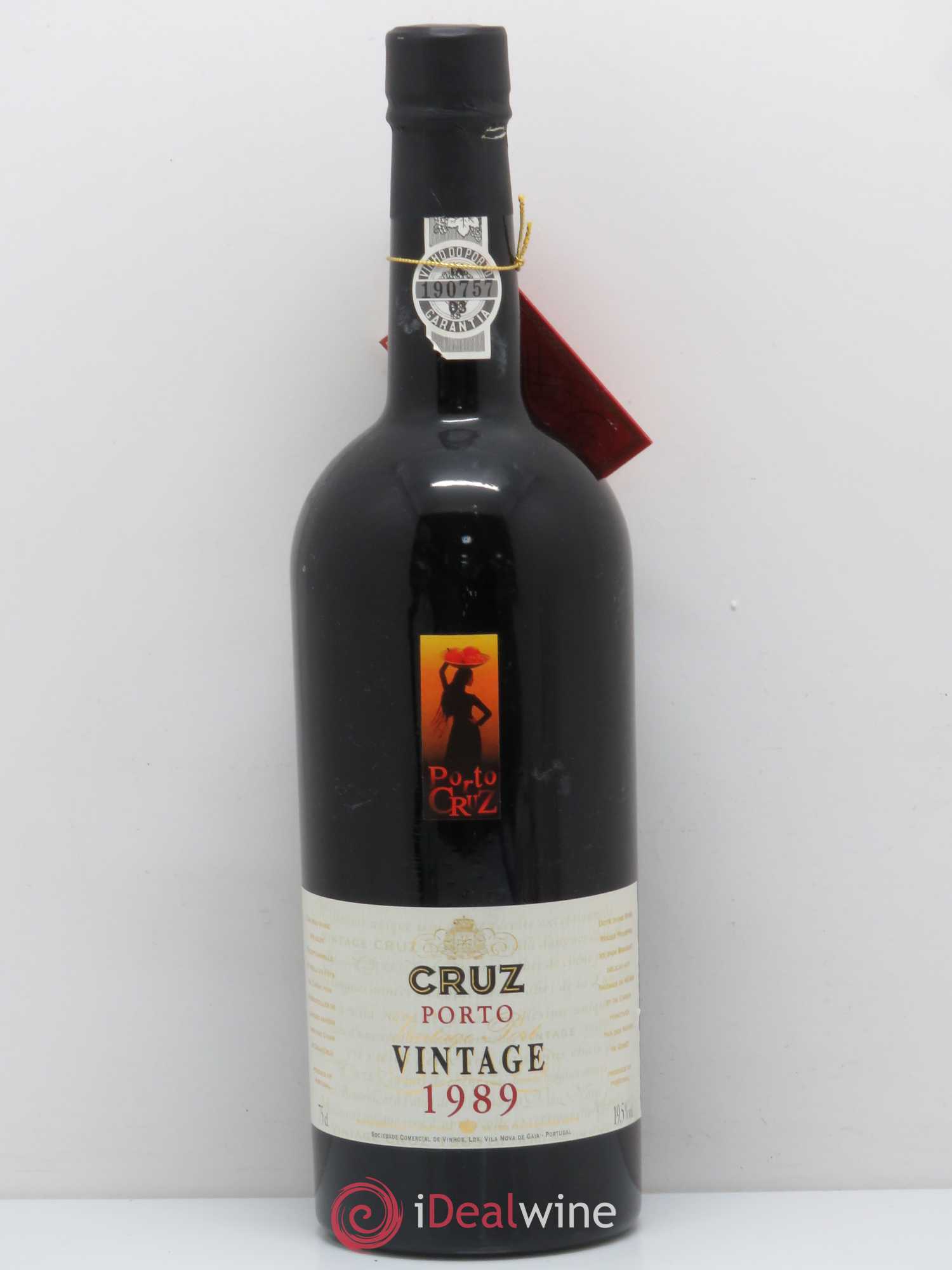 Porto Cruz Vintage 1989 - Lot de 1 bouteille - 0