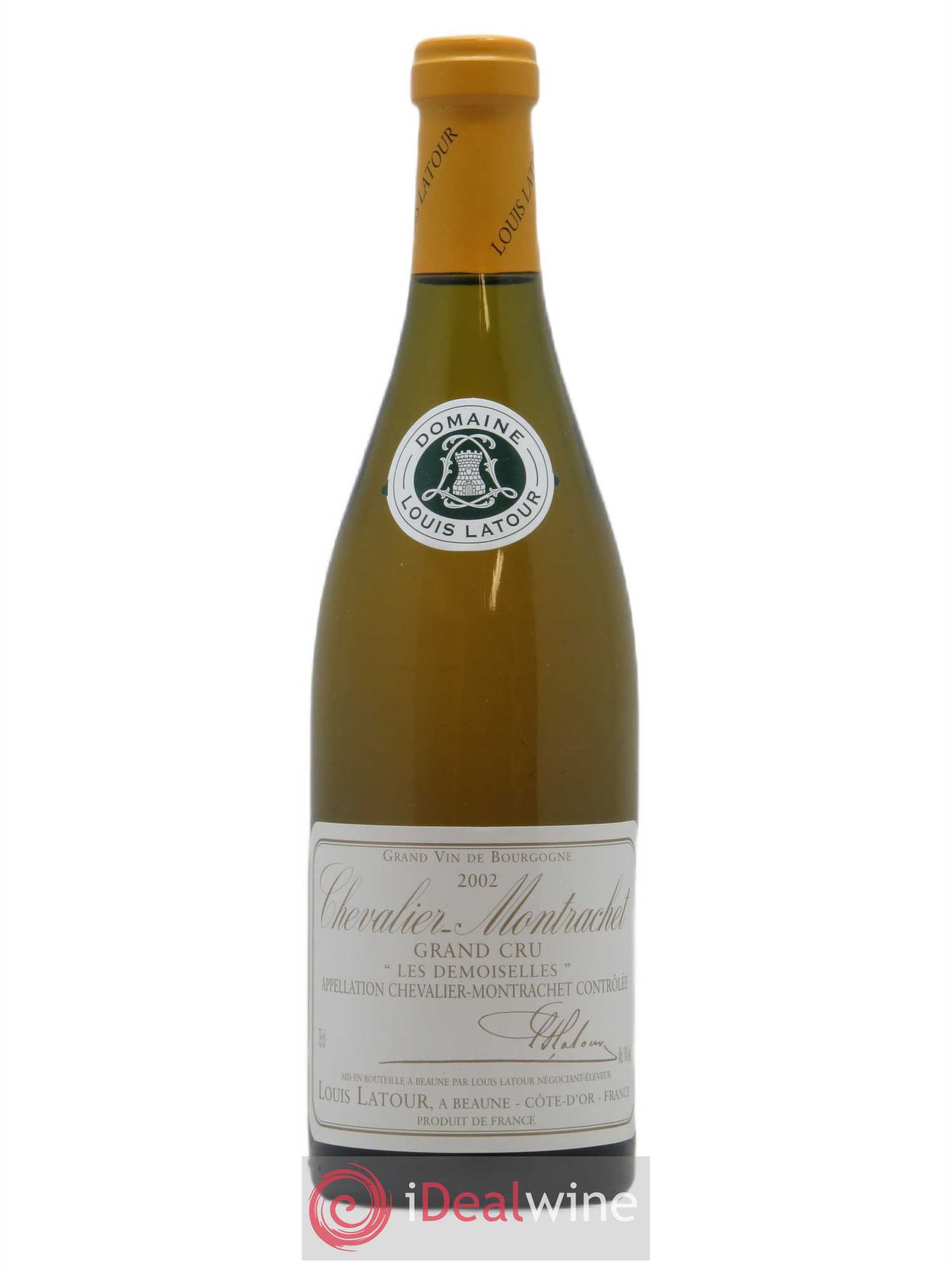 Chevalier-Montrachet Grand Cru Les Demoiselles Louis Latour (CBO unitaire) 2002 - Lot de 1 bouteille - 0