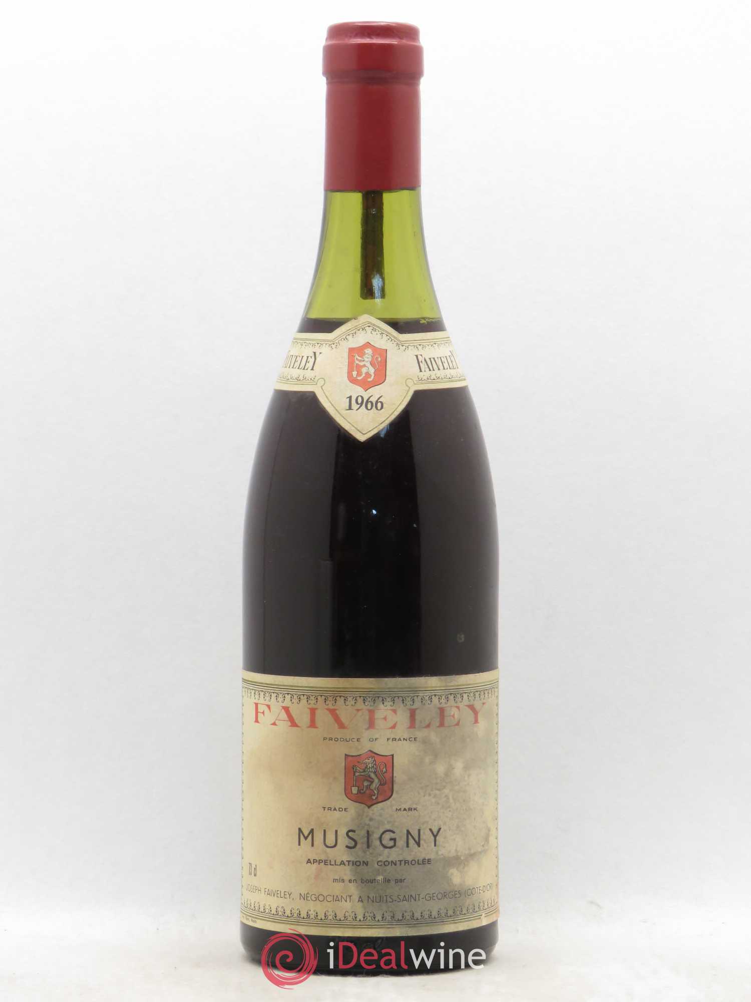 Musigny Grand Cru Faiveley 1966 - Lot de 1 bouteille - 0