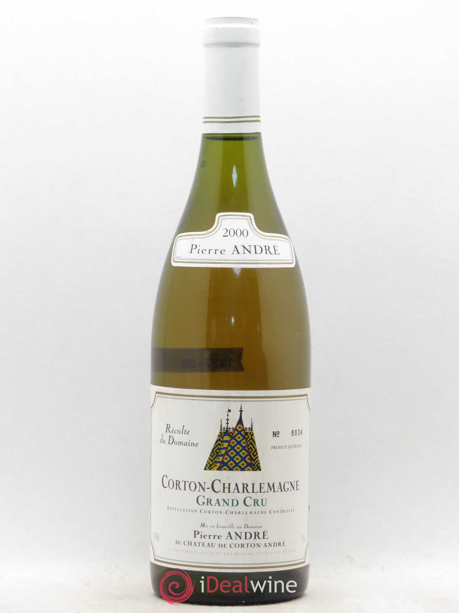 Corton-Charlemagne Grand Cru Pierre André 2000 - Lot of 1 bottle - 0