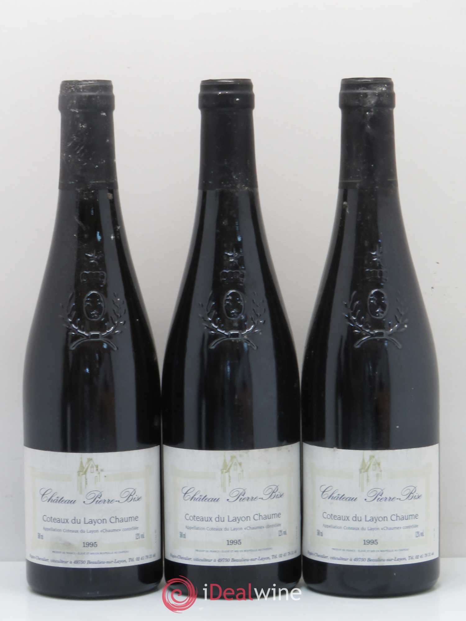 Coteaux du Layon Chaume Château Pierre Bise 1995 - Lot of 6 bottles - 1