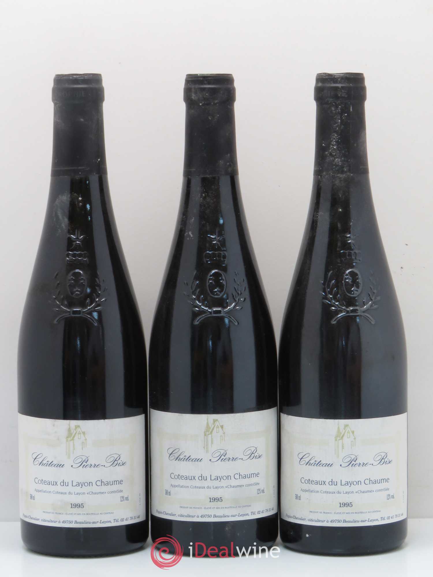 Coteaux du Layon Chaume Château Pierre Bise 1995 - Lot of 6 bottles - 2