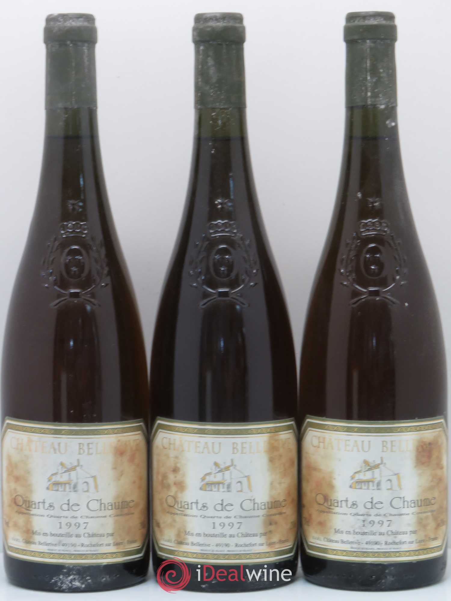 Quarts de Chaume Château de Bellerive 1997 - Lot de 3 bouteilles - 0