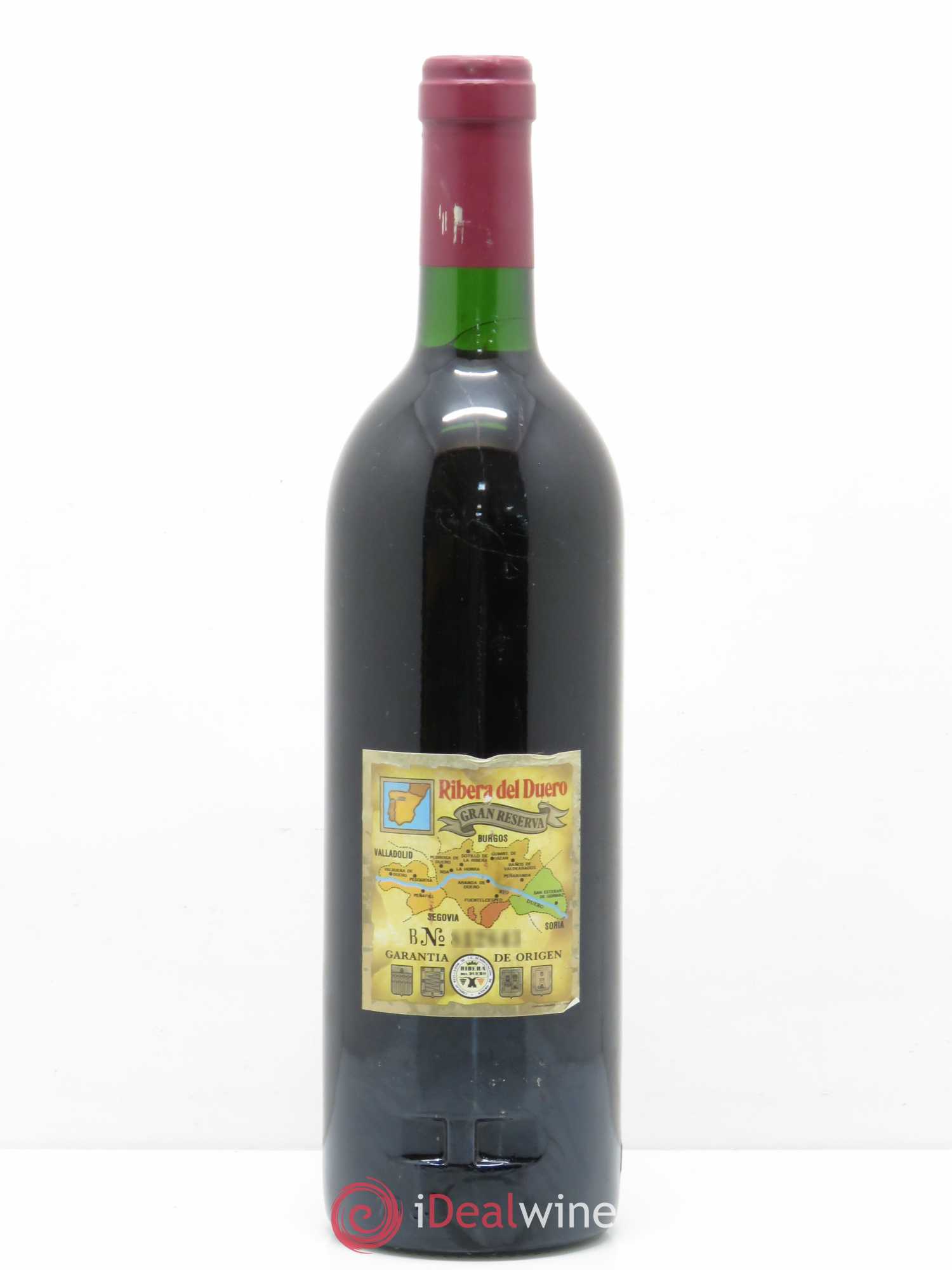 Ribera Del Duero DO Vega Sicilia Unico Famille Alvarez 1970 - Lot de 1 bouteille - 1